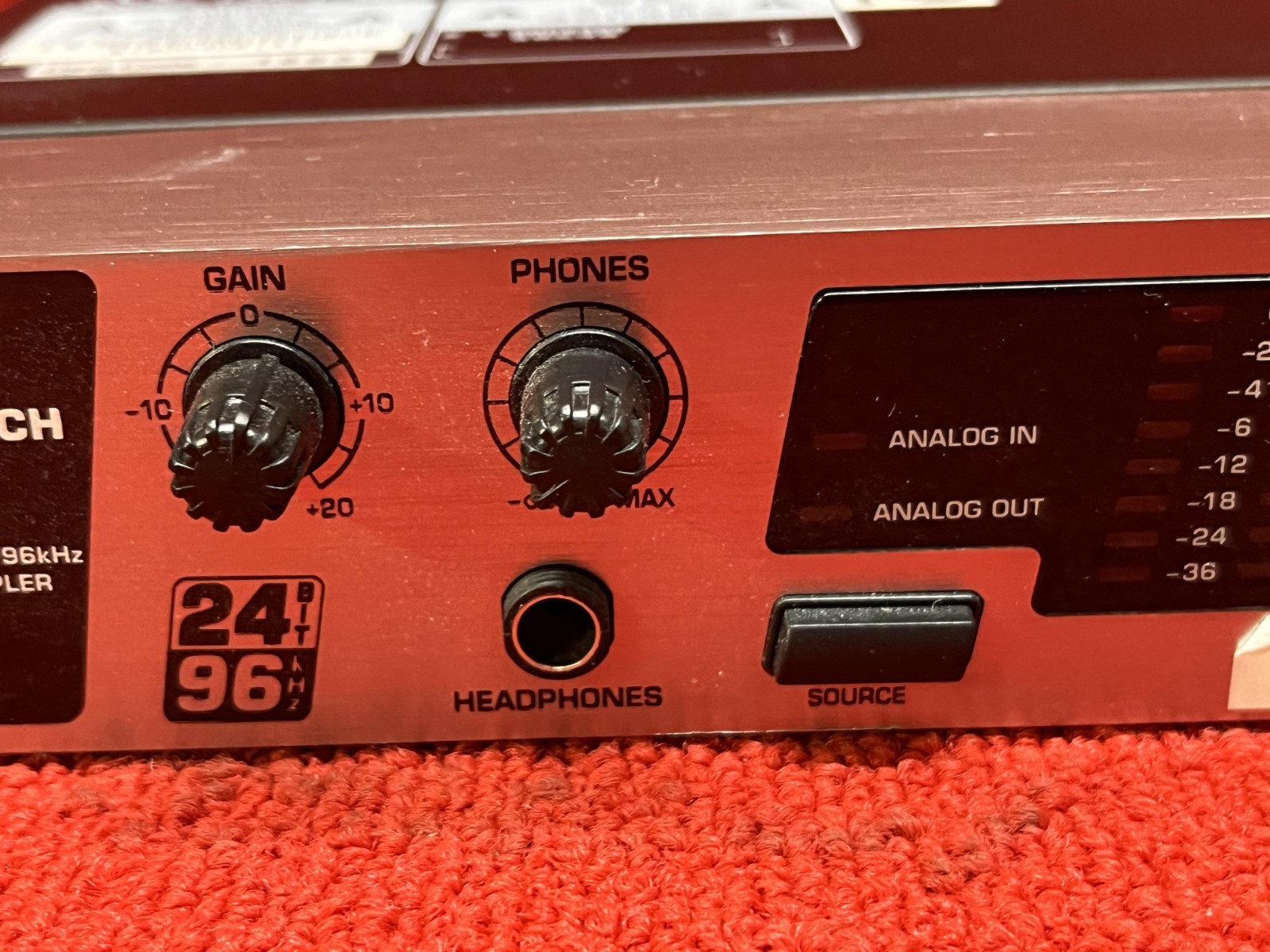 Used Behringer Ultramatch Pro SRC2496 AD/DA Sample Rate Converter Good Condition