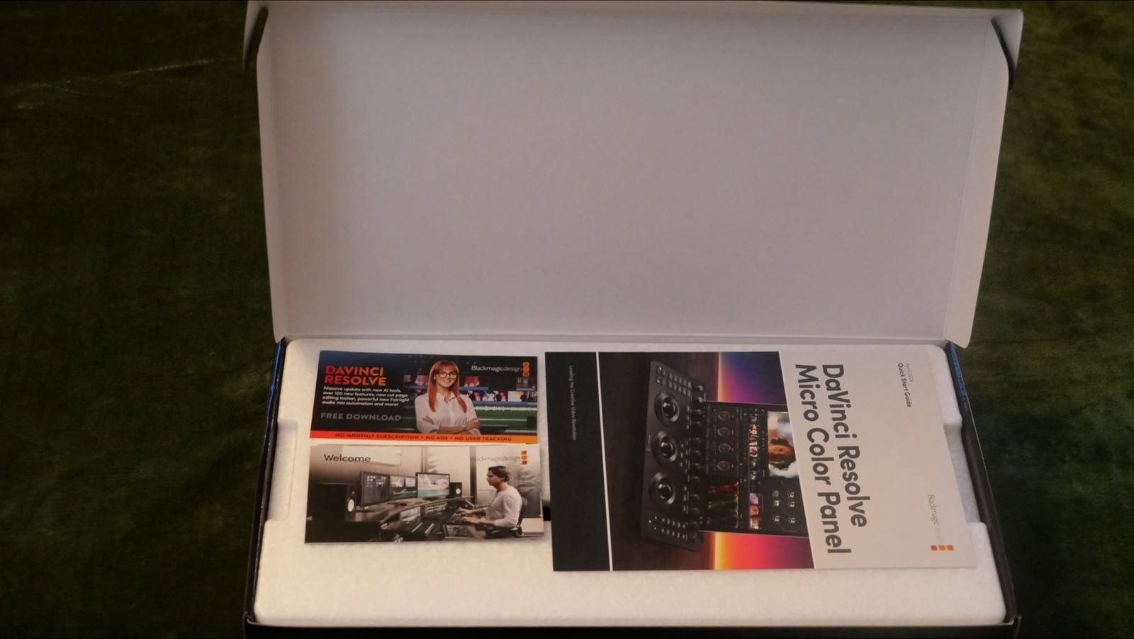 blackmagic davinci resolve micro color panel