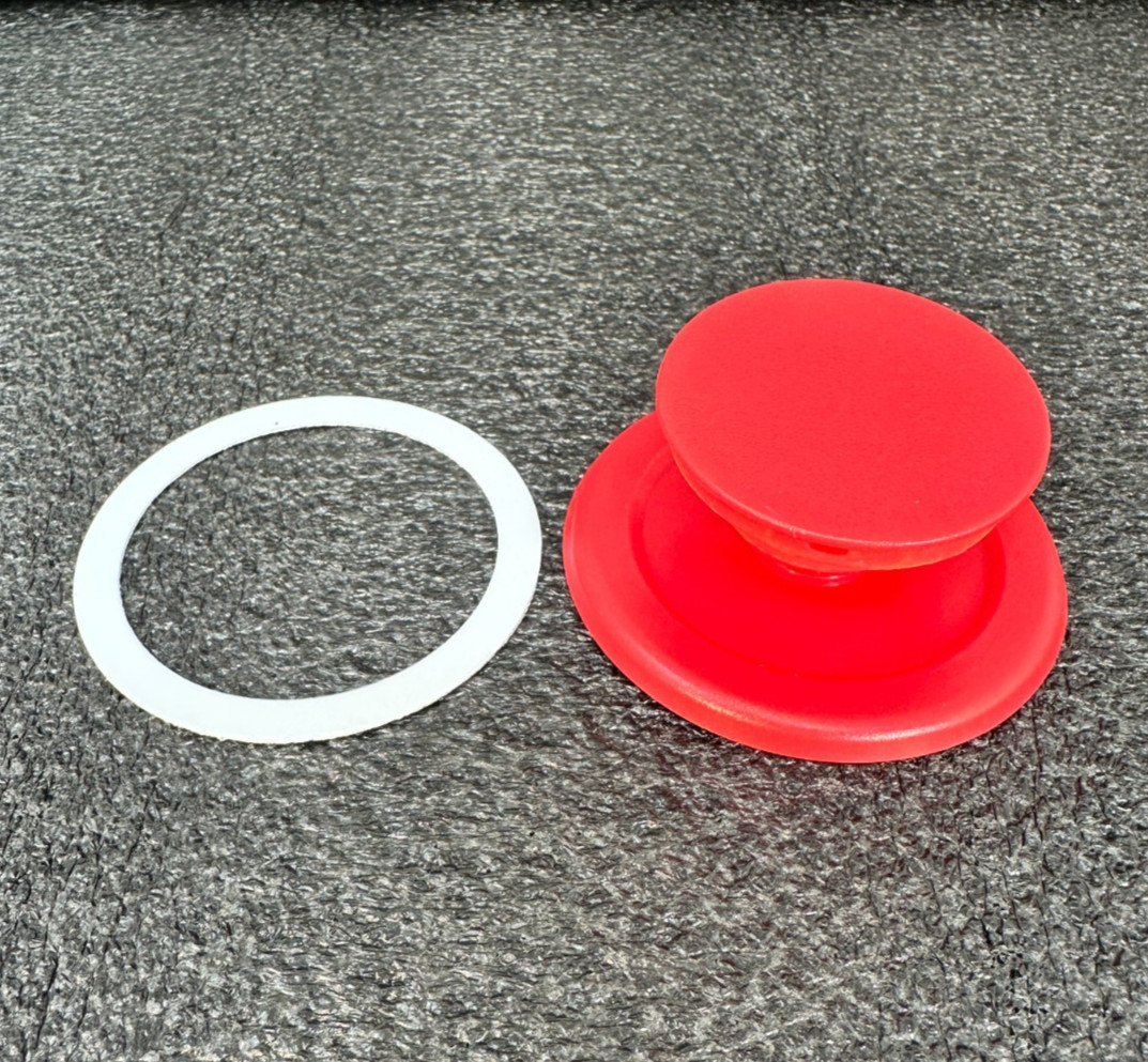 For iPhone Magsafe Magnetic Solid Color Pop-Up Socket Grip Red Stand Holder New