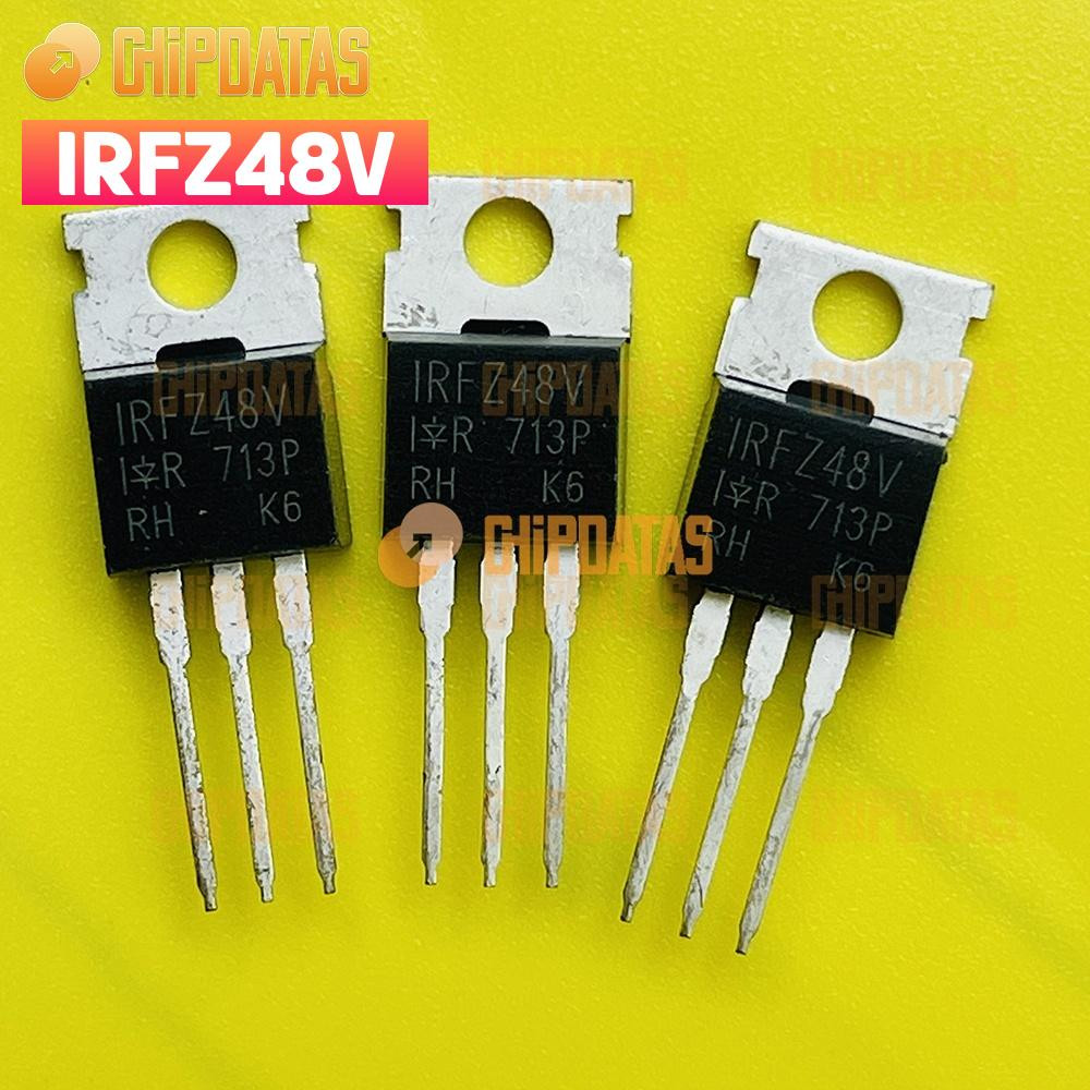 3PCS New IR IRFZ48V TO-220 Power MOSFET