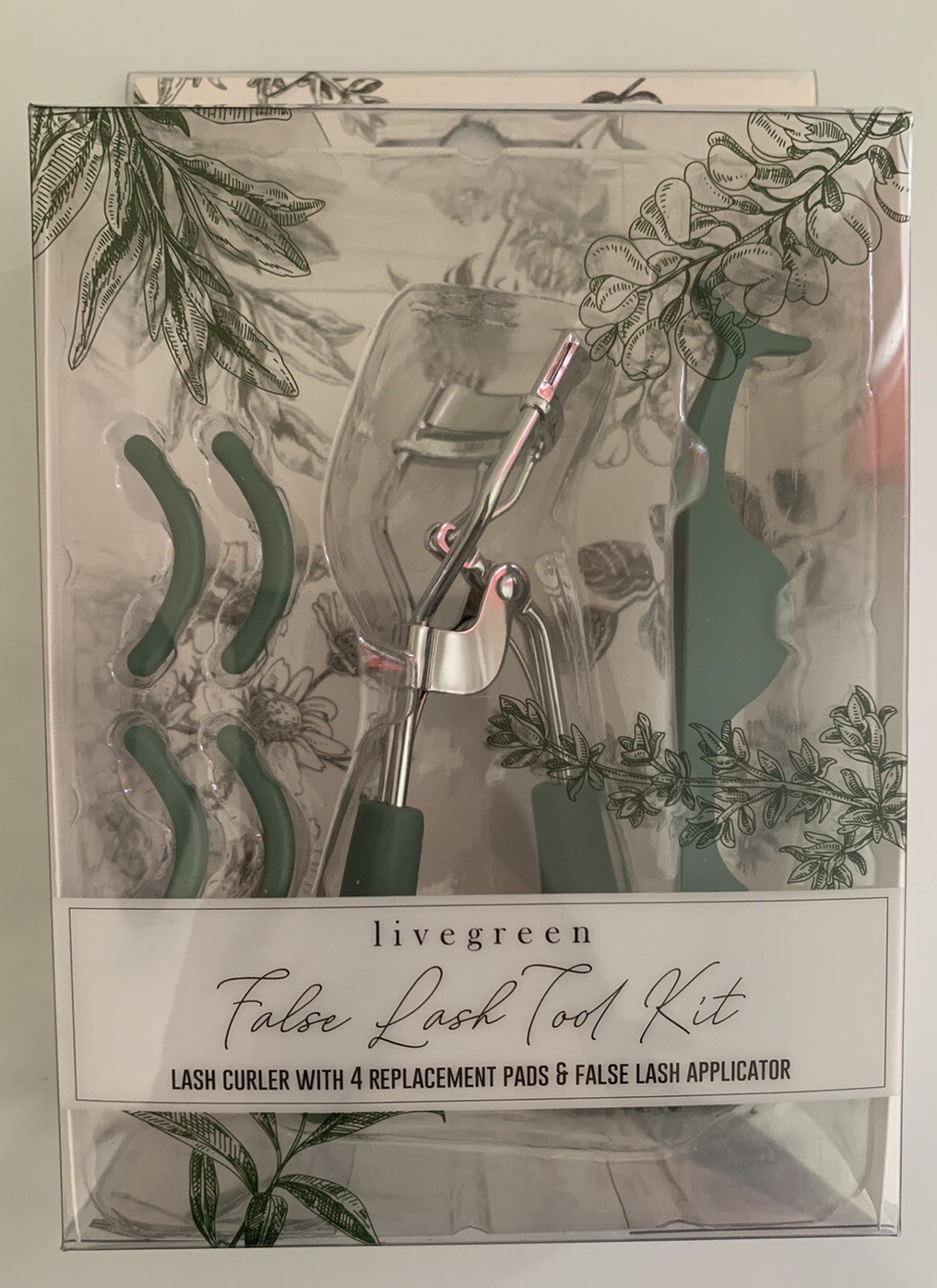 Livegreen False Lash Tool Kit With Lash Curler And False Lash Applicator 6 pc