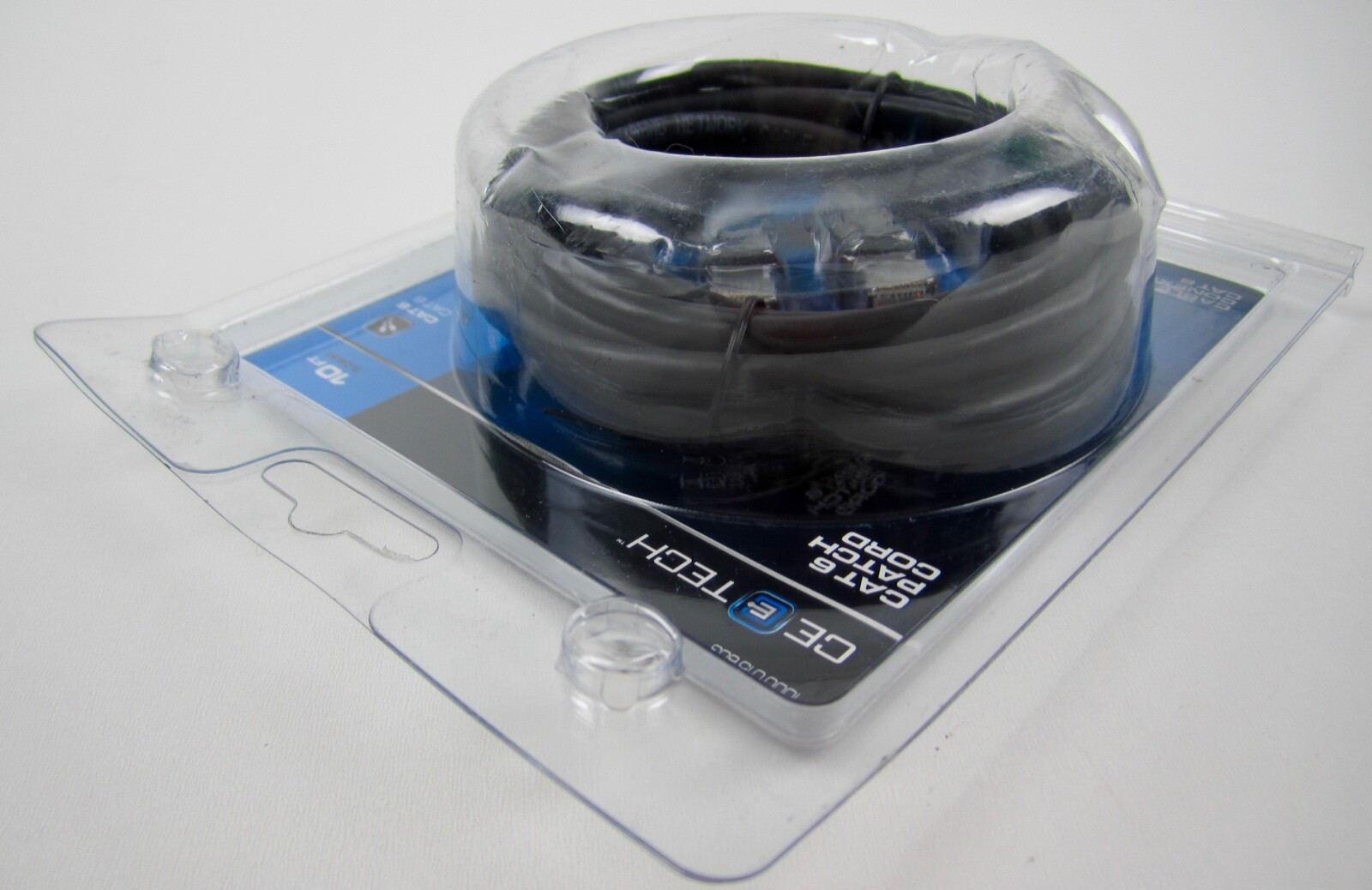*** Brand New! Black 10ft CE TECH CAT6 Patch Cord ***