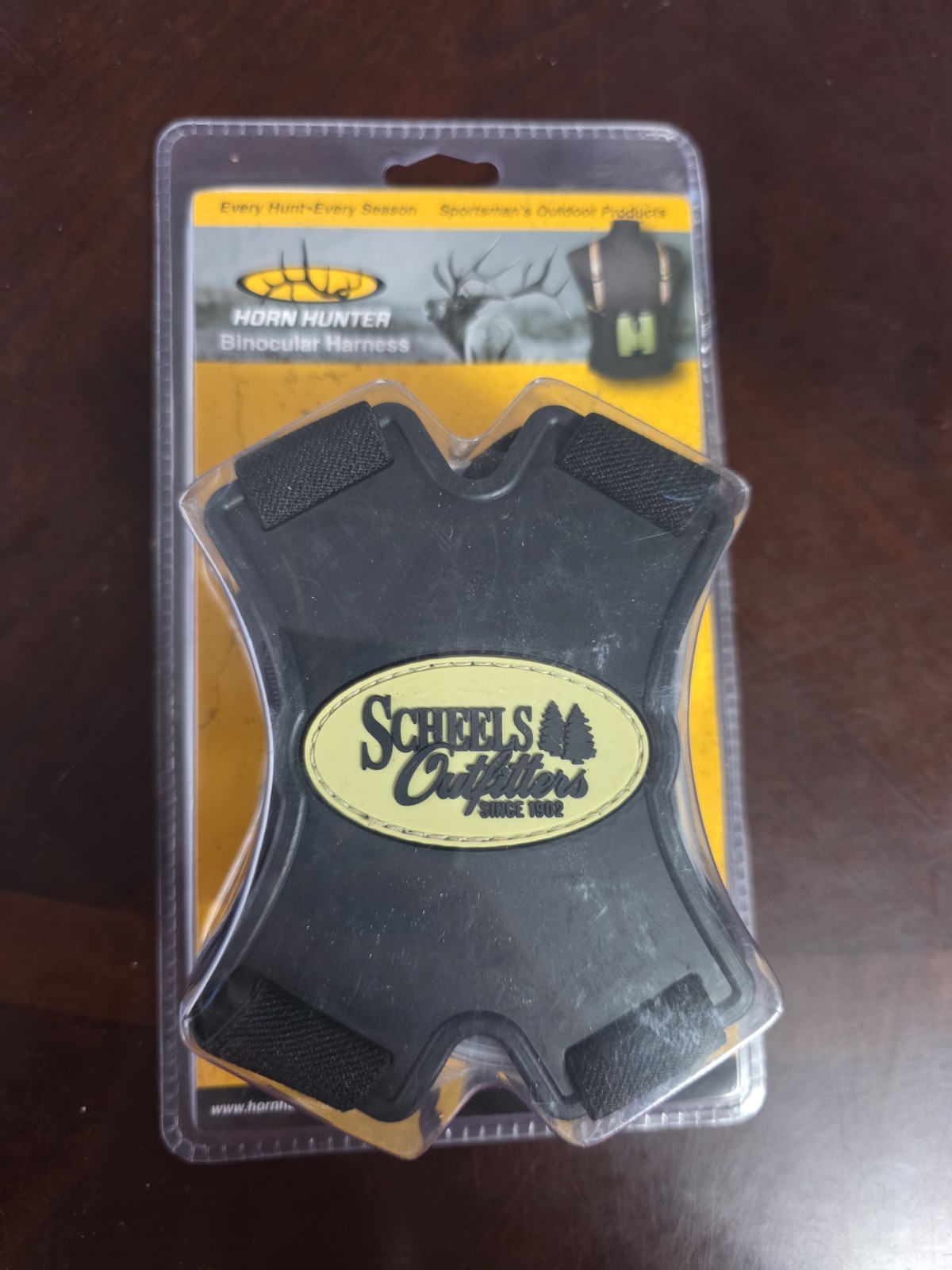 New/Sealed Scheels Outfitters Horn Hunter Binocular Harness Black Free Ship