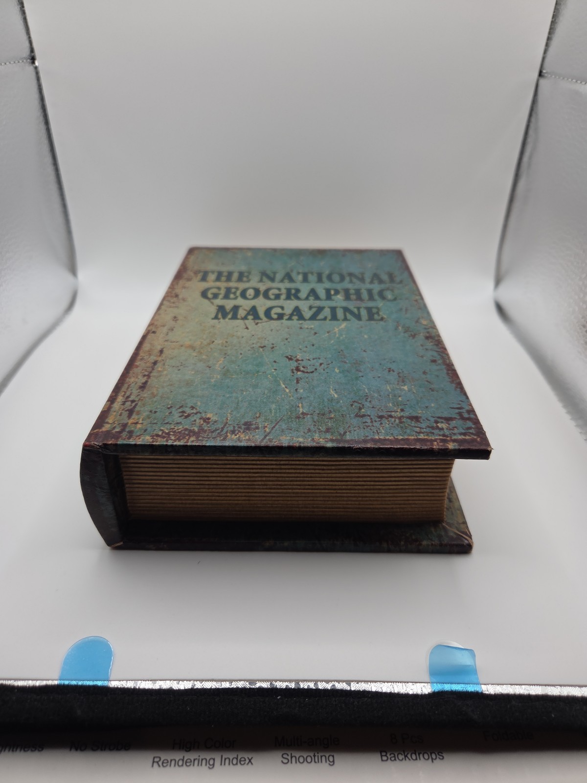 Secret Storage Box Faux National Geographic Book
