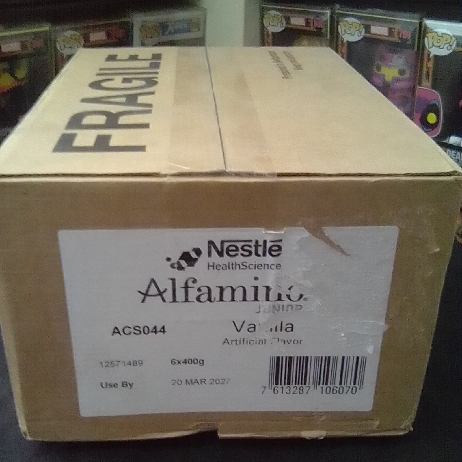 1x Can Nestle A-lfamino Junior 14.1 Oz 1x Cans Unflavored Alfamin O Alfamin0
