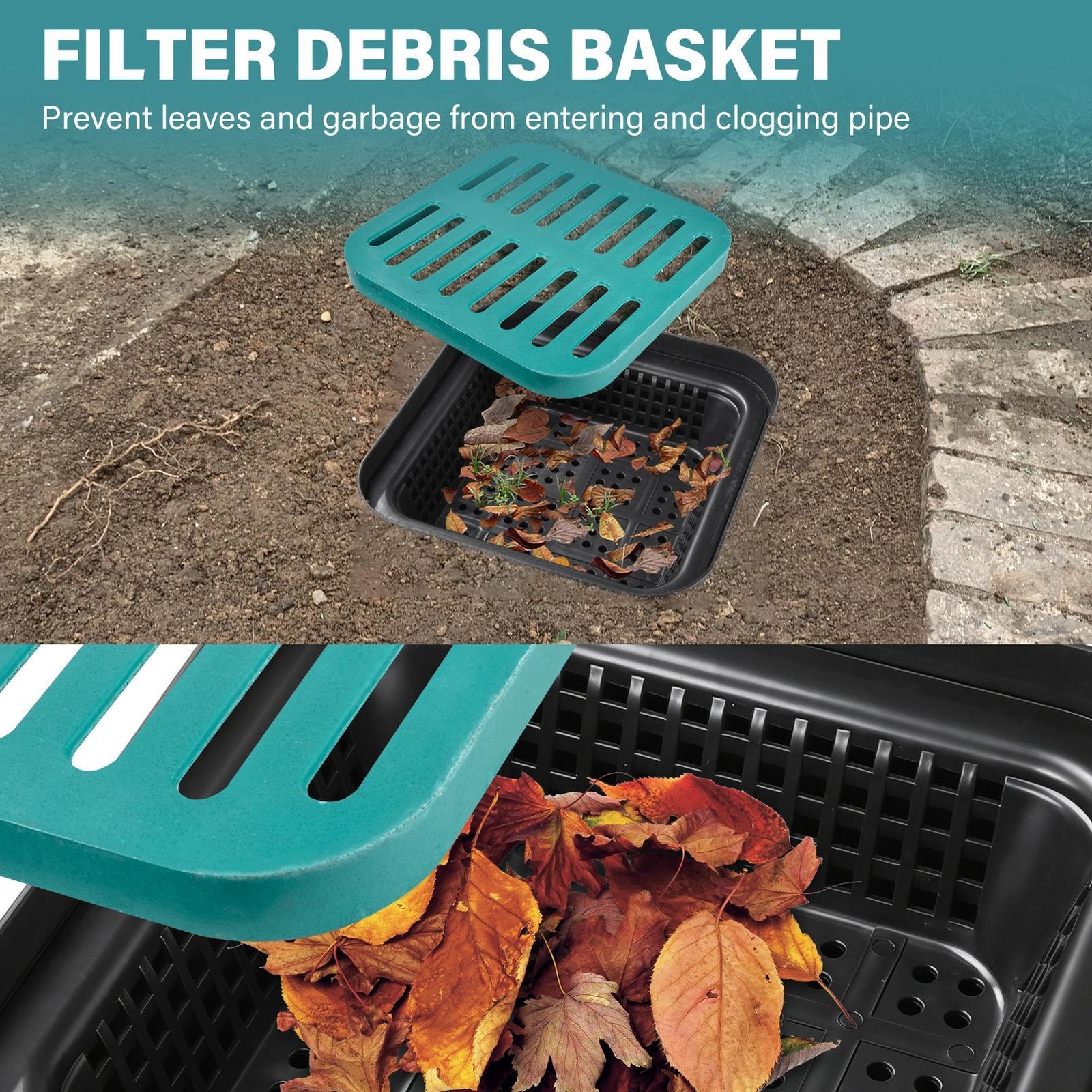 Catch Basin With Grate Catch Basin For Yard/Lawn Large Catch Basin For Drainage