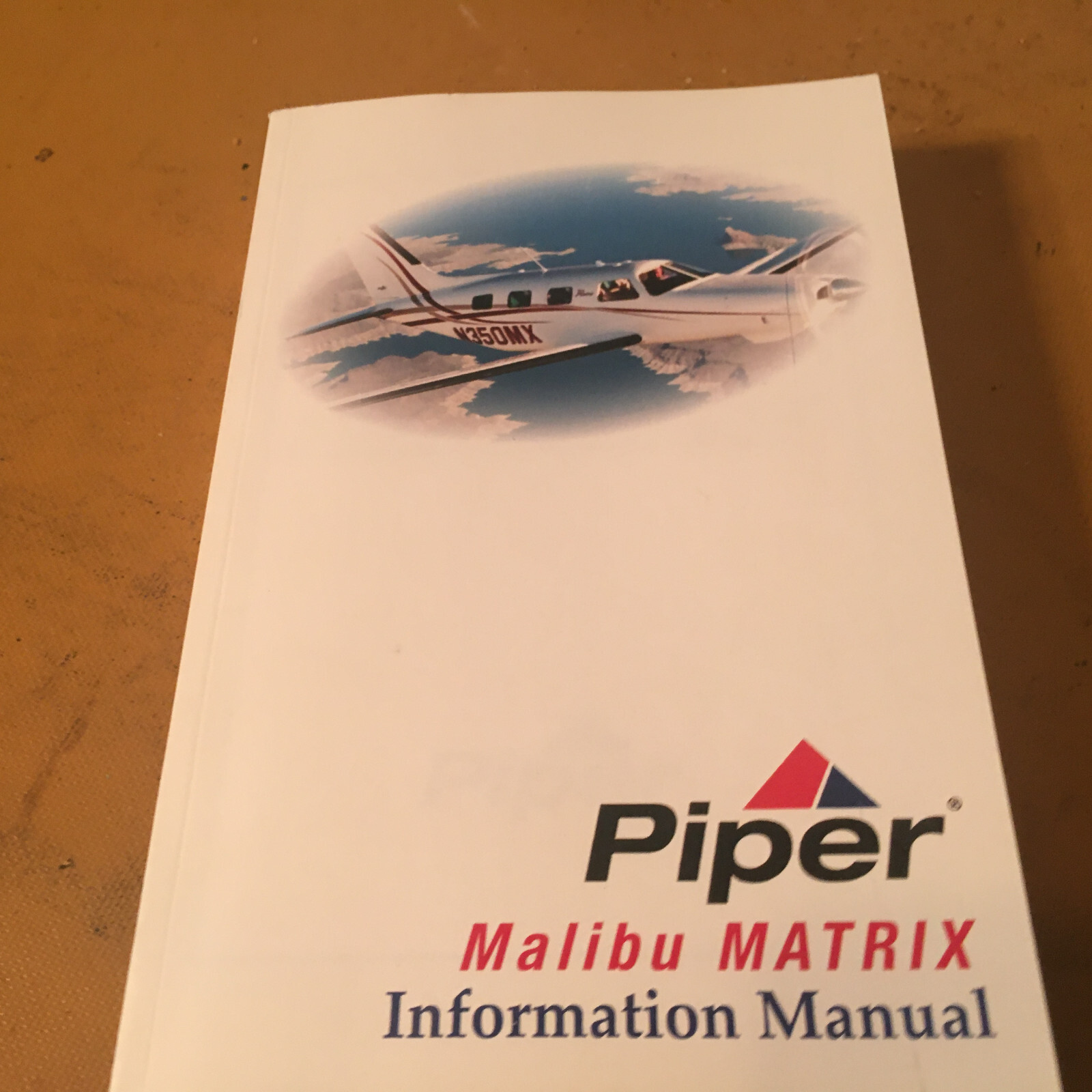 Piper Matrix PA-46R-350T Pilot's Information Manual. for sn; 4692001 and Up.