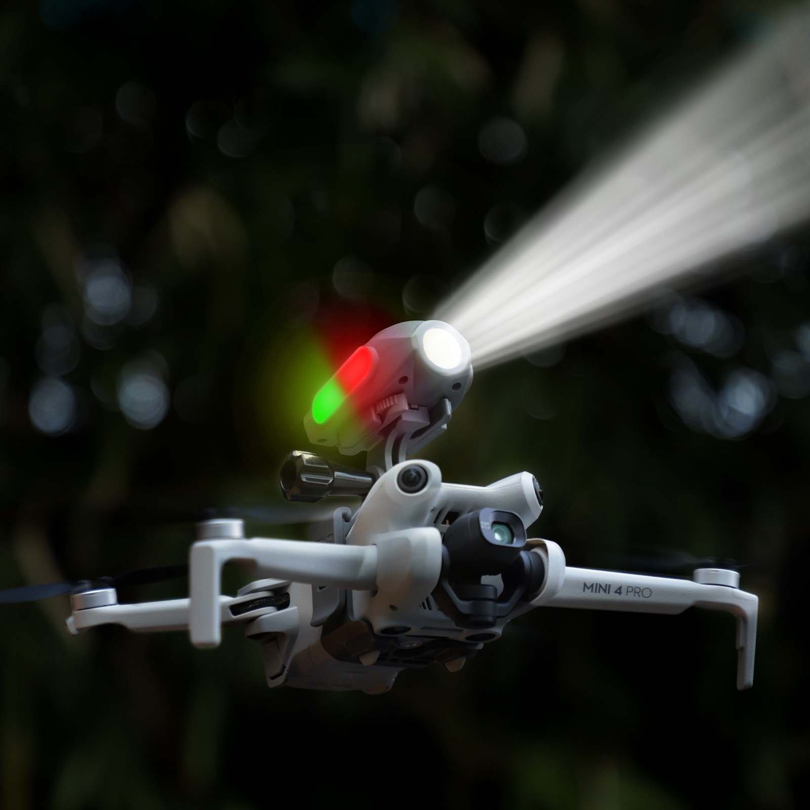 Searchlight Mount Holder w/ Light Lamp Set For DJI Mini 4 Pro Drone Accessories
