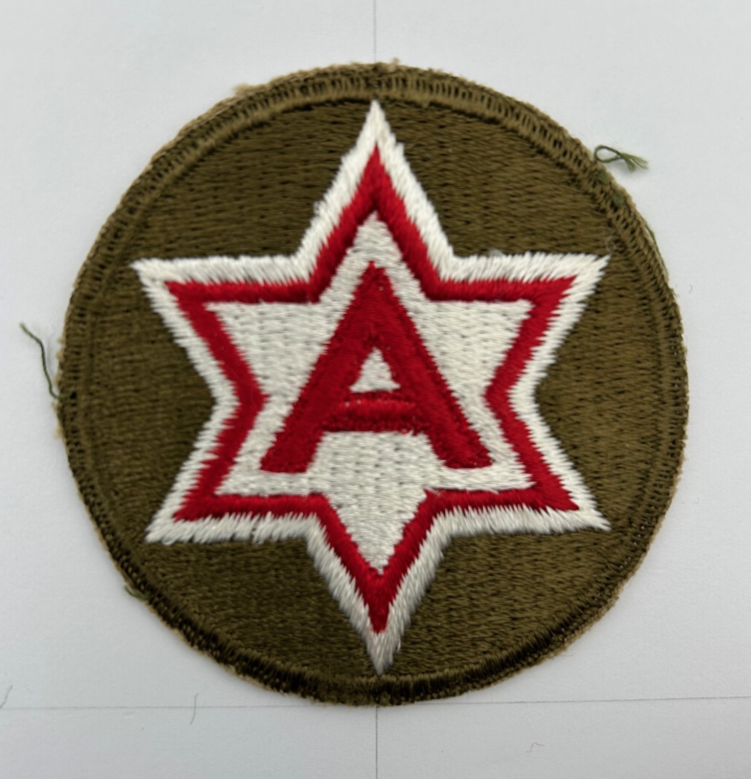 WW2 6th Army Patch