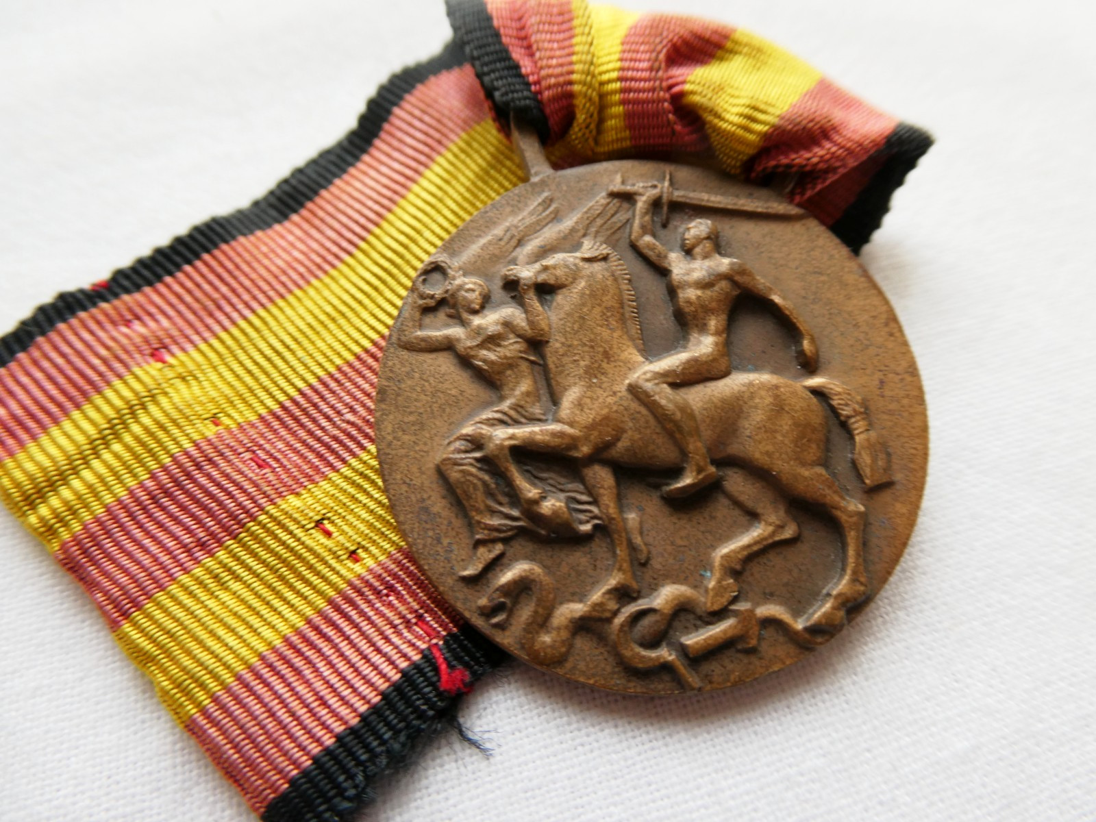 MEDAGLIA GUERRA DI SPAGNA 1936 MARCATA FML ESPANA GUERRA CIVIL
