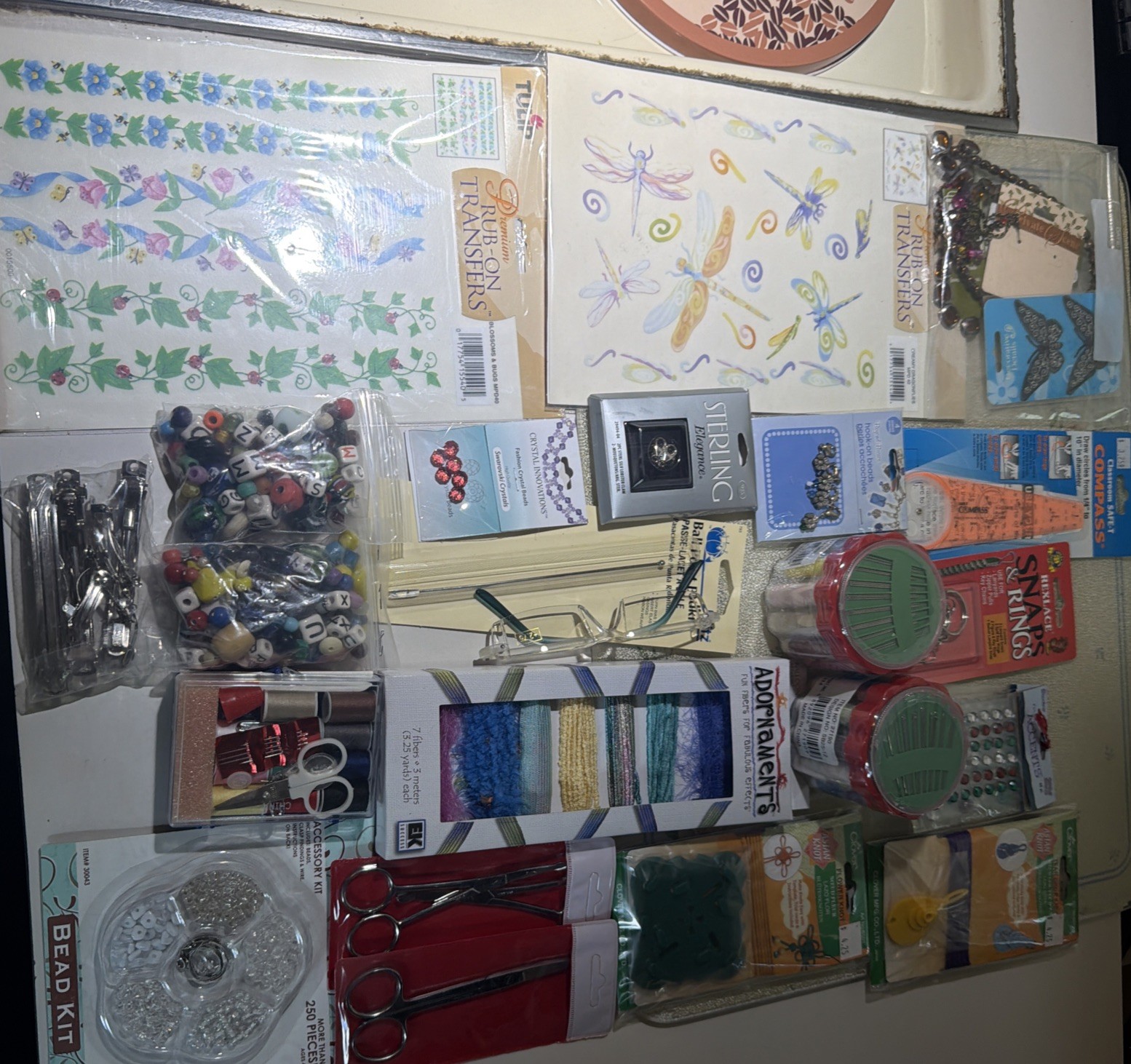 Craft Sewing Quilting Supplies Lot