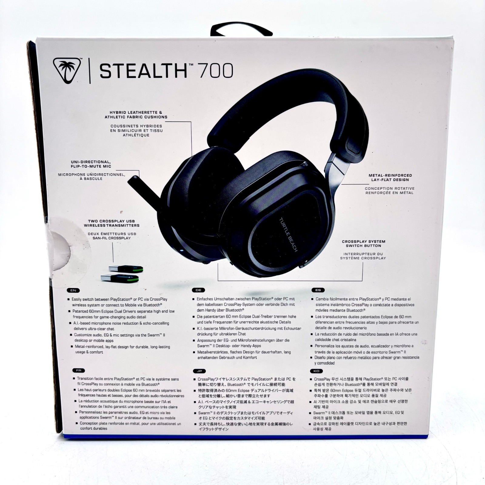 Turtle Beach Stealth 700 Wireless Multiplatform Gaming Headset for Playstation