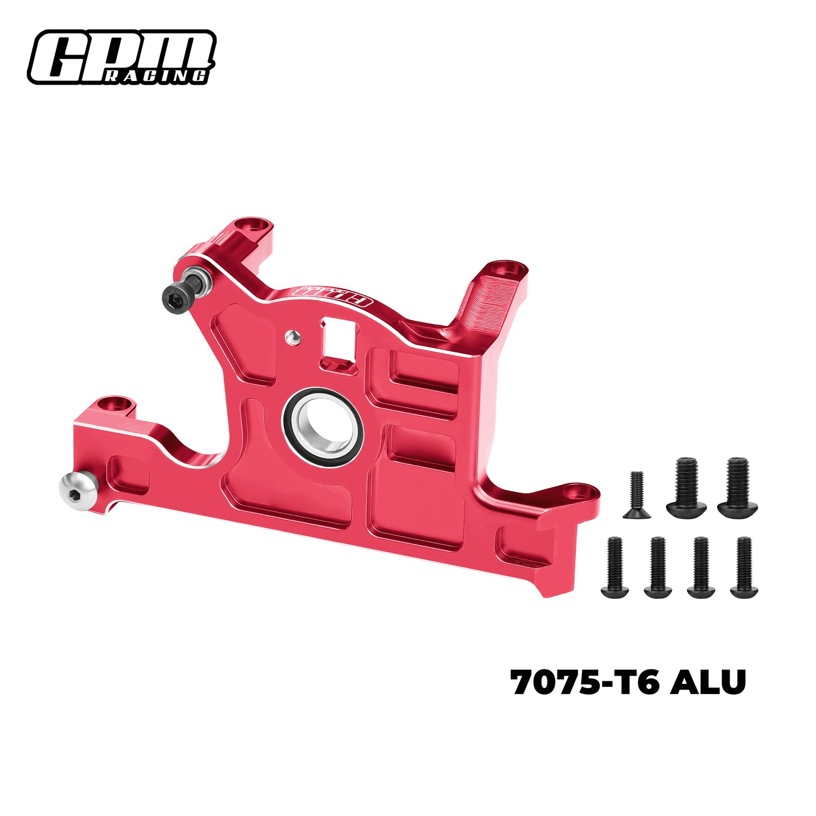 GPM Alu. Motor Fix Seat Mount for TRAXXAS Slash LCG Rally Jato 4X4 FORD FIESTA