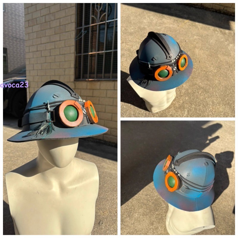 Arcane：League of Legends Isha‌‌ Cosplay Hat LOL Halloween Costume Accessories