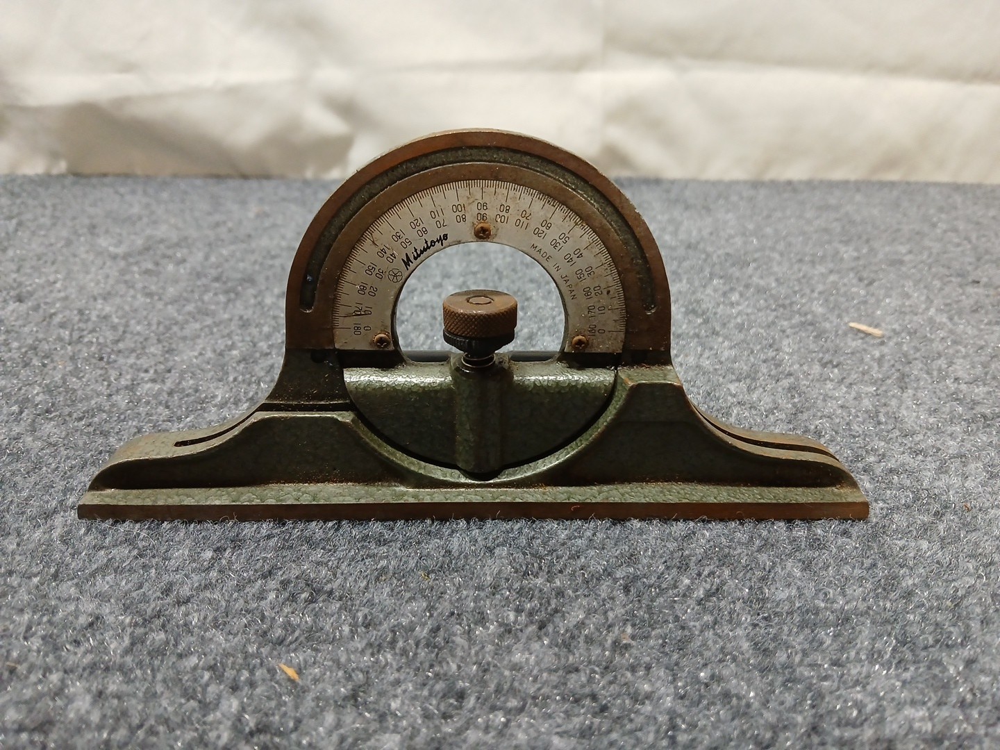 Mitutoyo 180–301 Combination Protractor Head*Made in Japan**Excellent Condition*
