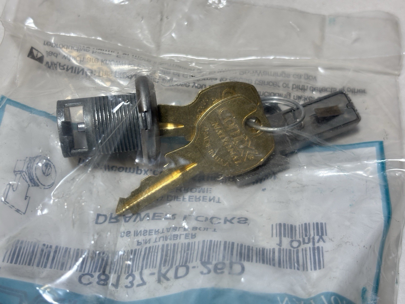 COMPX Pin Tumbler Drawer Lock C8137-KD-26D