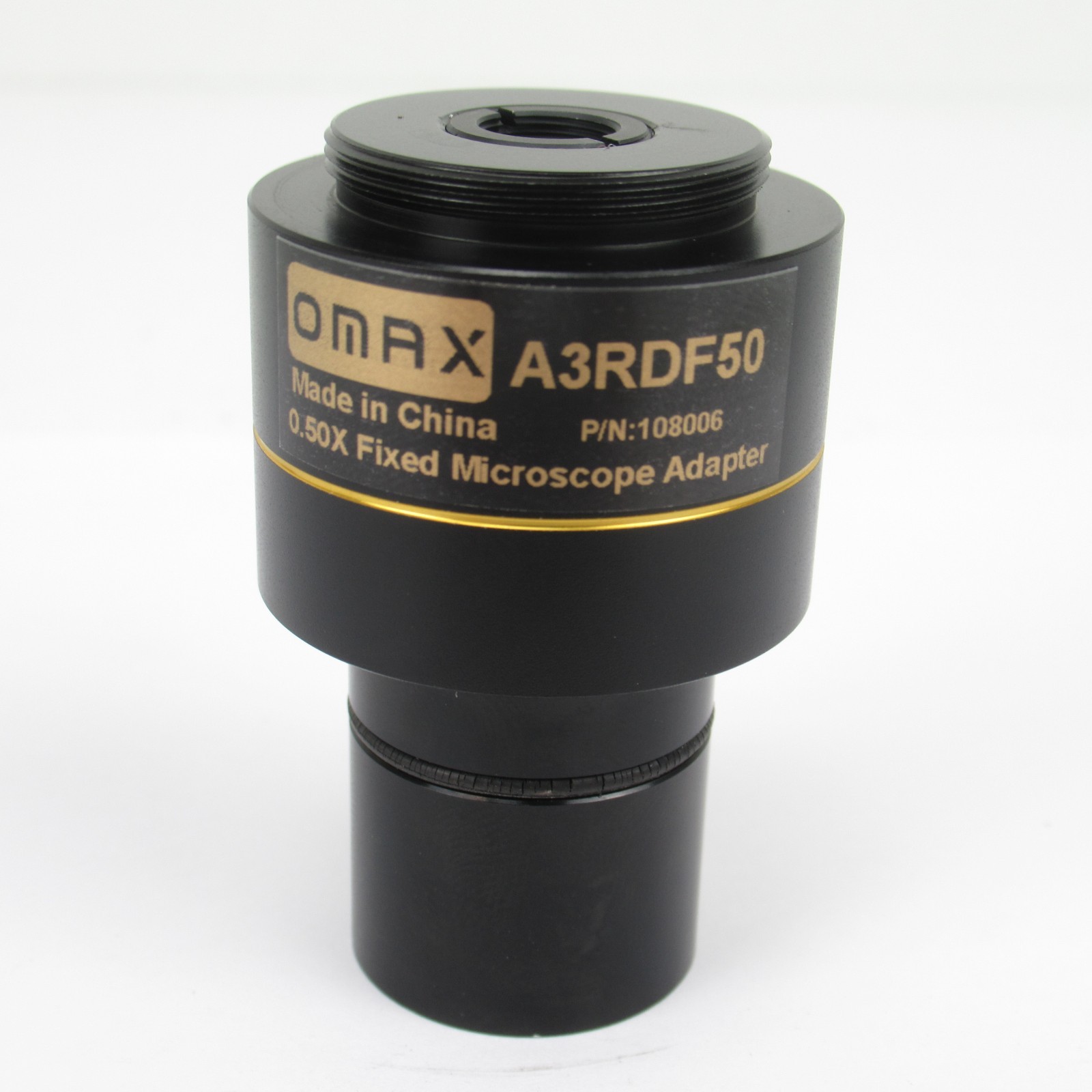 OMAX A3RDF50 0.50X C-MOUNT MICROSCOPE CAMERA ADAPTER/REDUCTION LENS - 108006