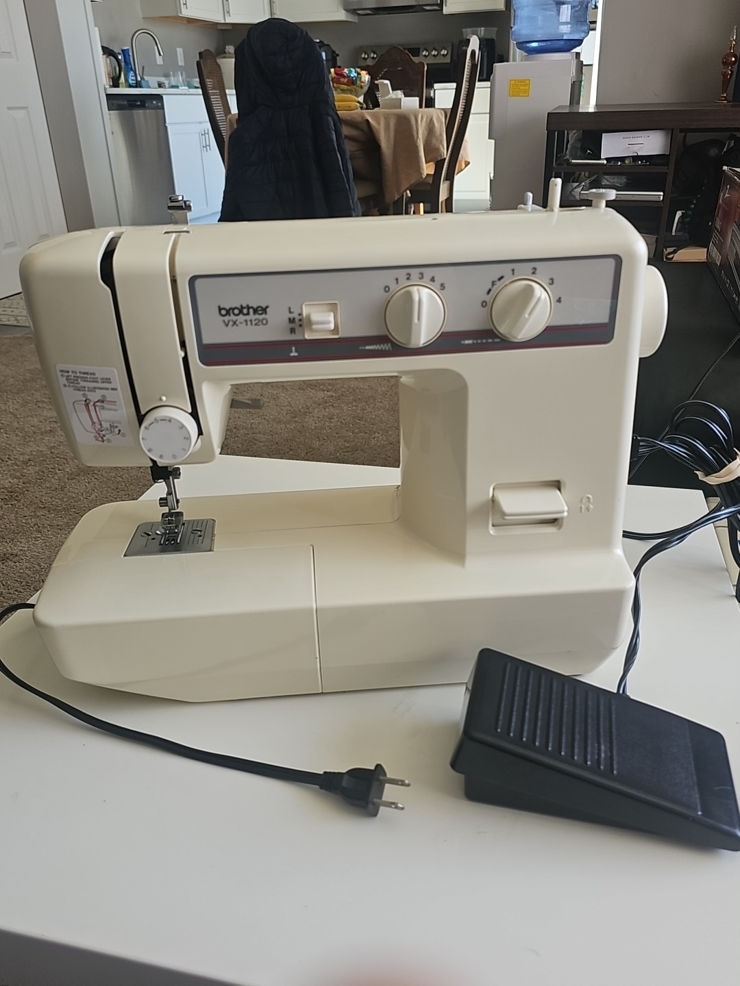 Brother VX-1120 SEWING MACHINE TESTED WORKS RESTORED READ DESCRIPTION PLEASE
