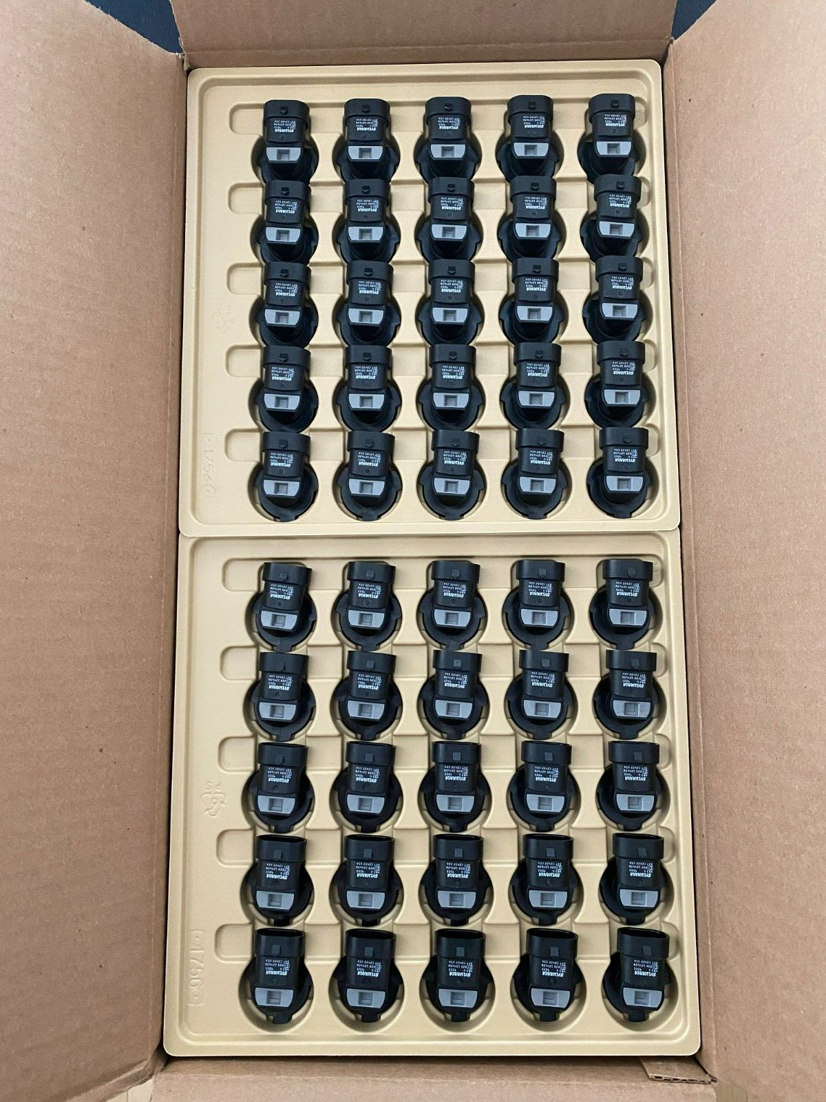 9005 Headlight Bulbs Sylvania Basic HB3 U (12V, 60W) Bright TWO in Bulk Package