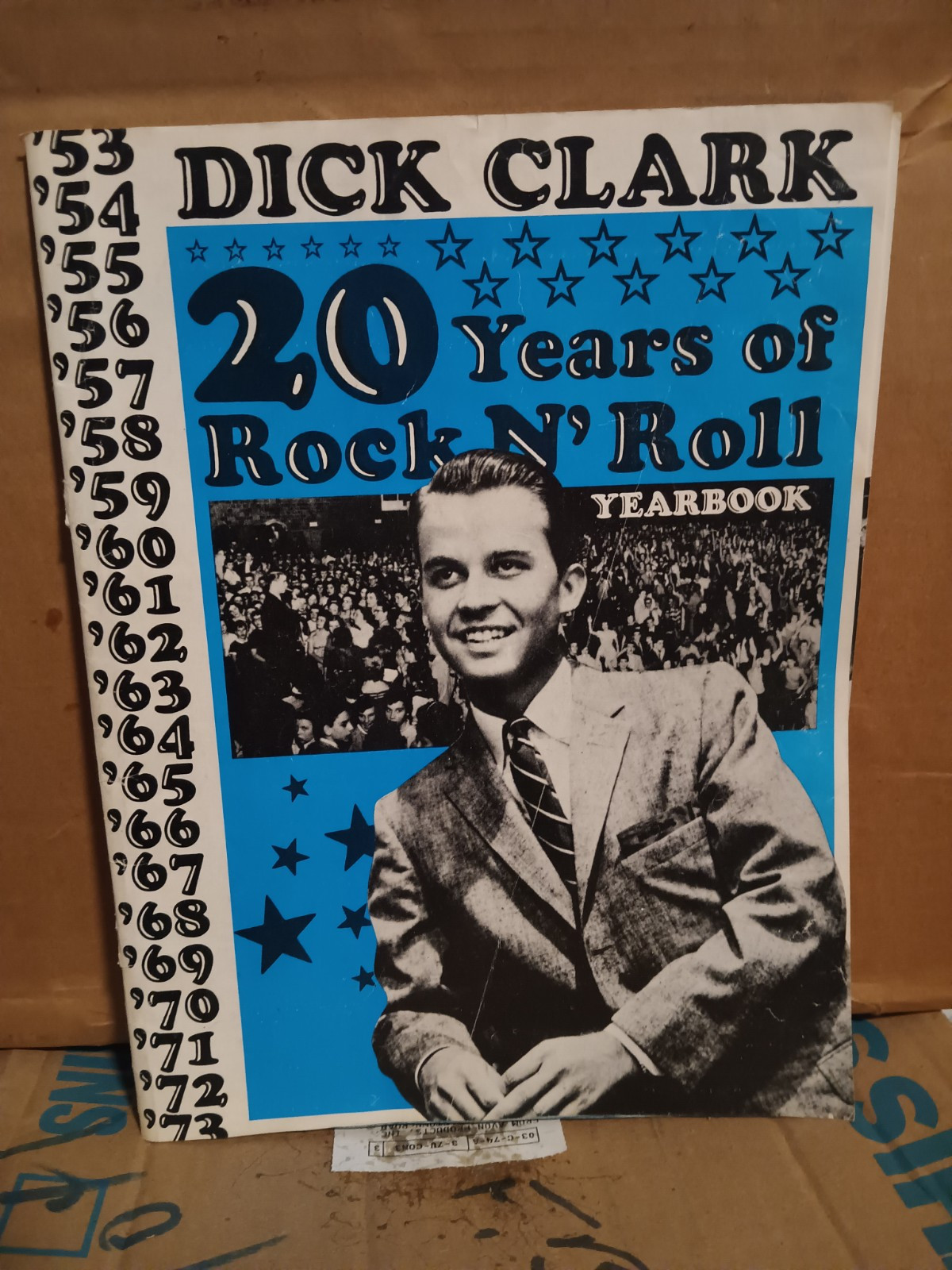 Dick Clark 20 Years Of Rock N' Roll 1973 Yearbook Vintage Magazine