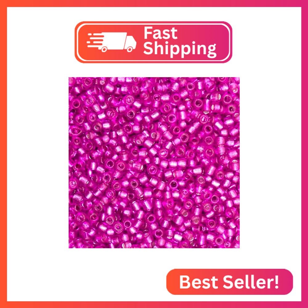 3mm Craft Glass Seed Beads Bulk, 4000 Pcs Jewelry Making Pony Beads for Bracelet
