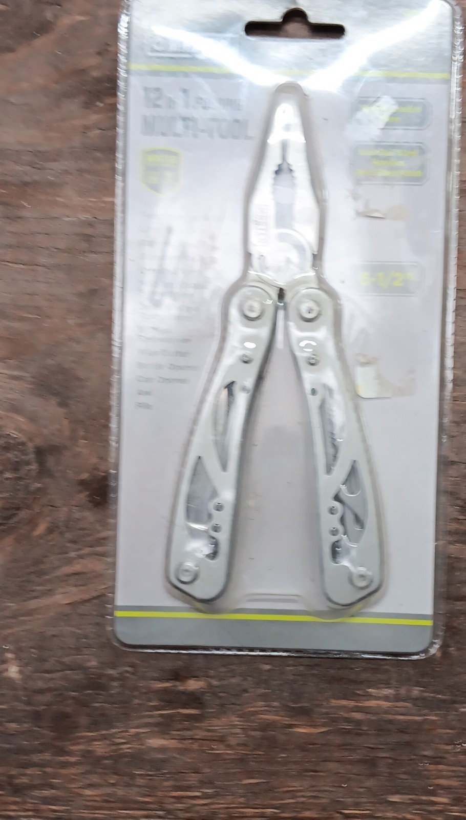 Master Mechanic 12 in 1 Folding Multi-Tool Stainless Steel 6-1/2 in