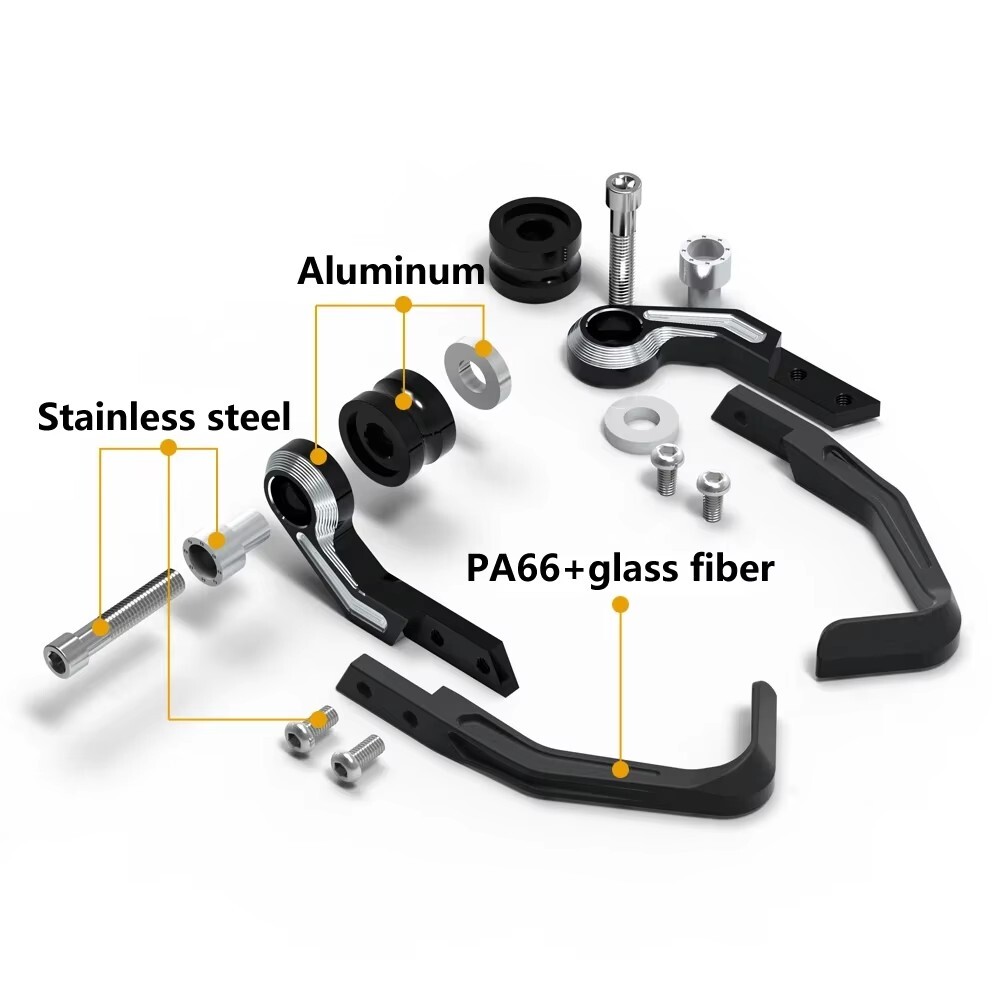 Brake And Clutch Lever Guards Handle Protectors For YAMAHA YZF-R7 YZF-R6 YZF R7