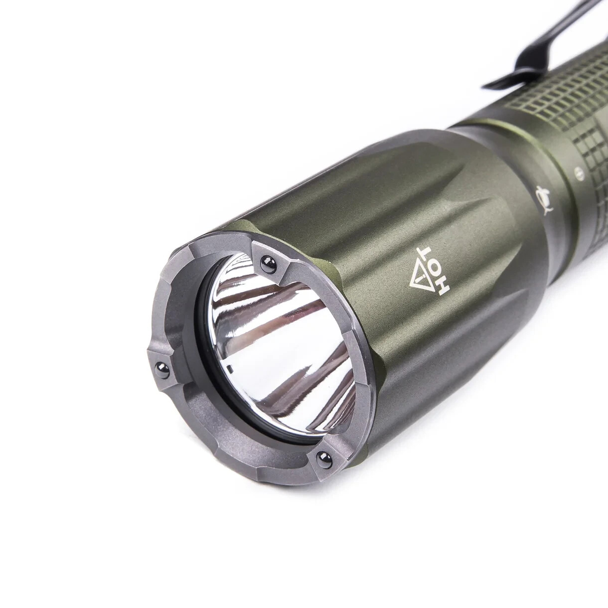 Nextorch TA30C Tactical Flashlight Resists Water/Impact Strobe Window-Breaker