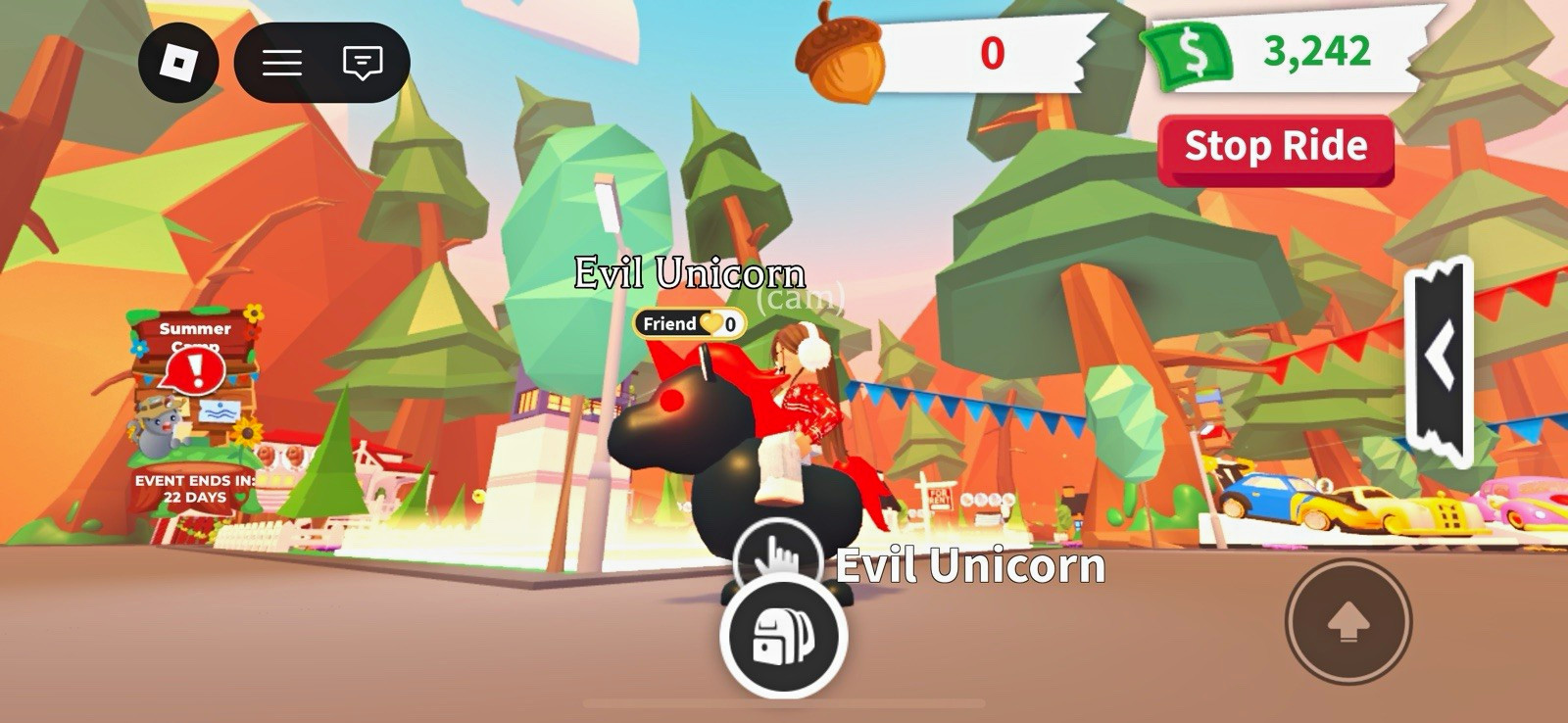 Adopt Me! Evil Unicorn FR