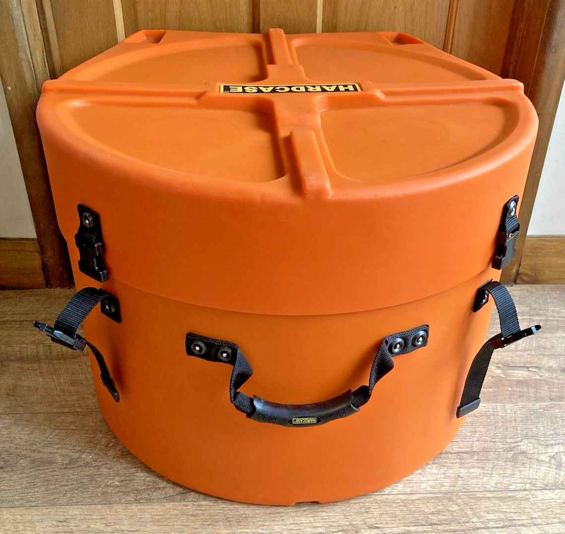 Hardcase 18” Orange Floor Tom Case