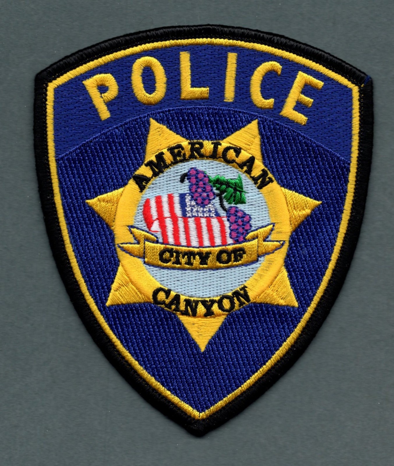 American Canyon California Police Patch