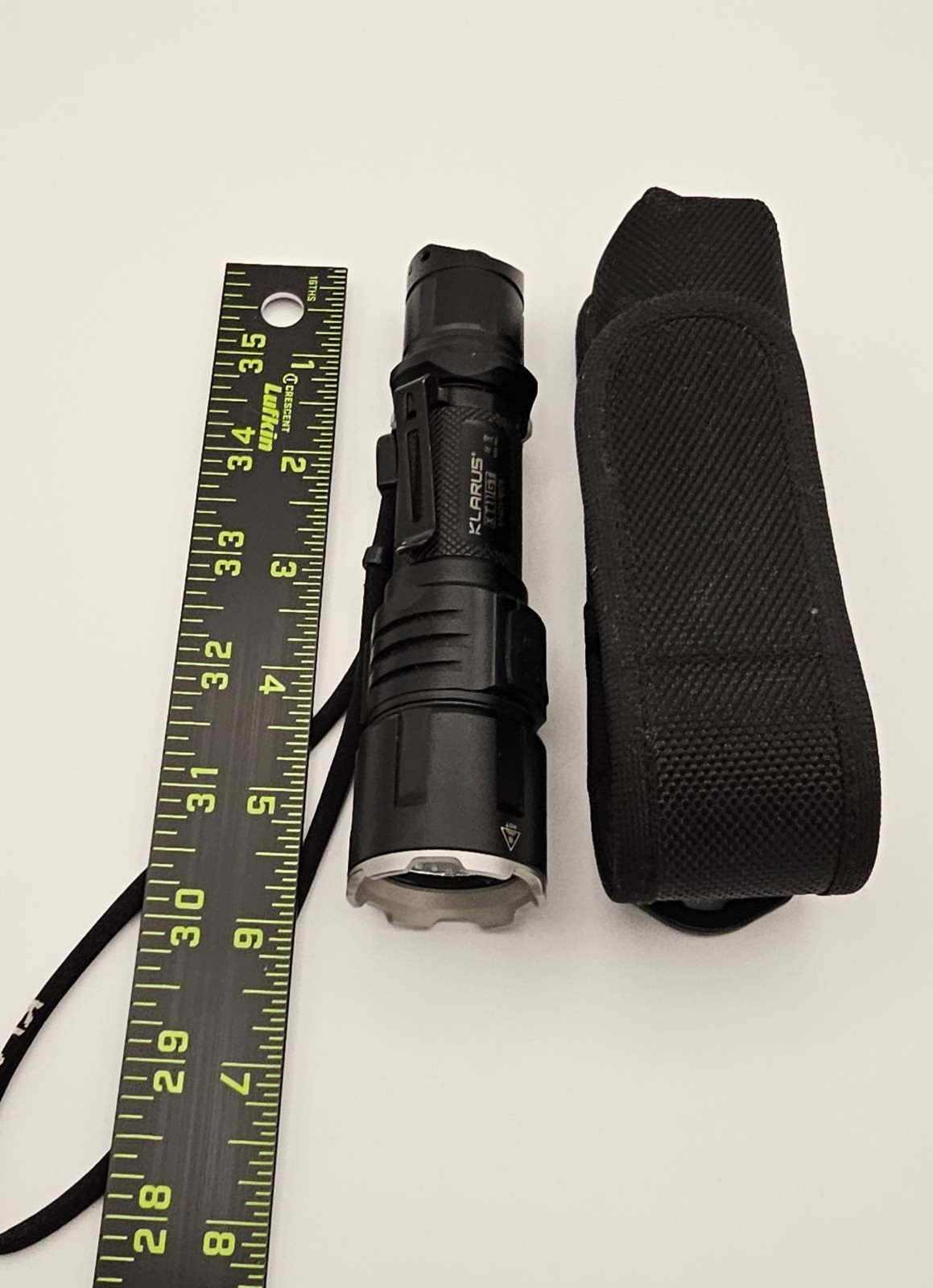 Klarus XT11GT LED Flashlight Rechargeable USB w/Battery, Holster, Lanyard