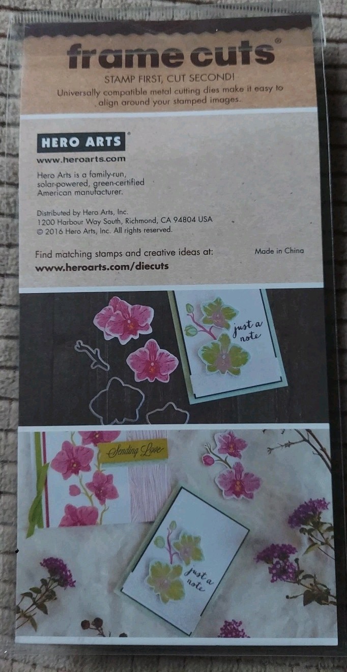 Hero Arts Frame Cuts Stamps And Matching Dies Set