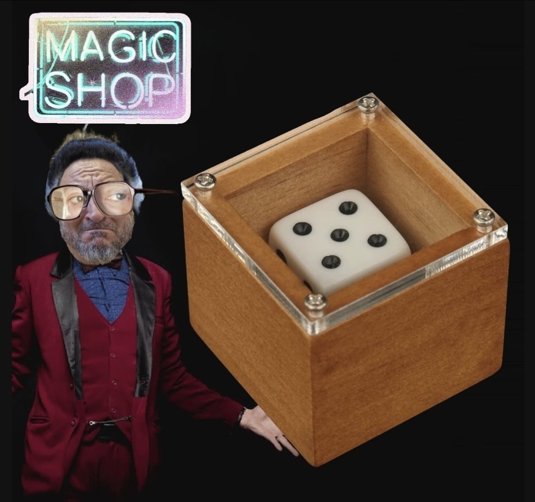 Impossible Die Change - Gimmick Dice Box - Close-up Street Magic