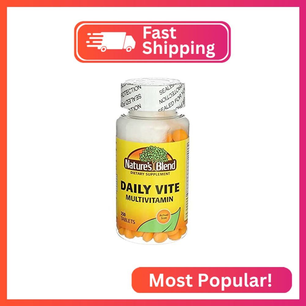 Nature's Blend Daily Vite Multivitamin 250 Tabs