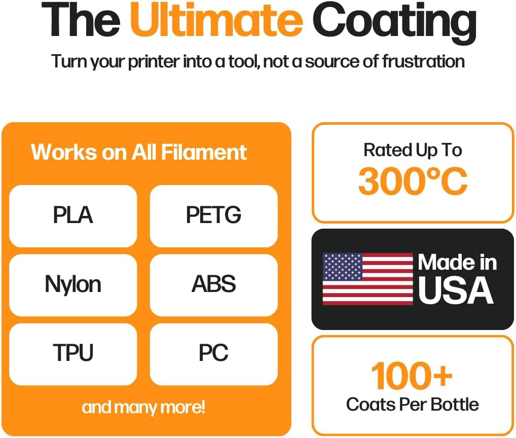 Slice Engineering Nozzle Anti-Stick Coating Keep Your Nozzle Clean & Clog Free