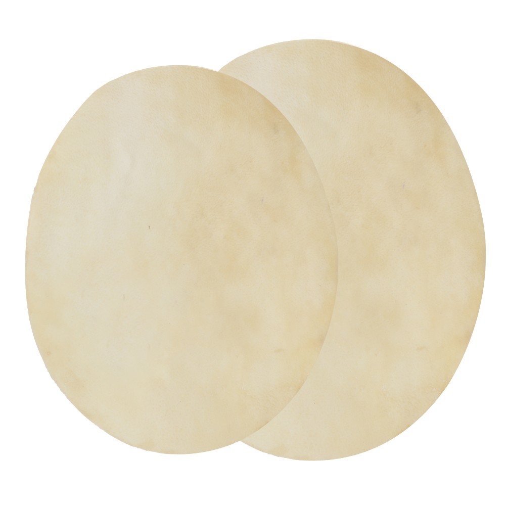 2pcs Drum Head Sheepskin Consistent Clear Sound For African Bongo Drum