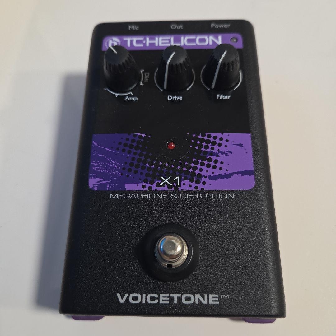 TC-Helicon VoiceTone X1 Vocal Effects Pedal Audio Gear Pre-Owned