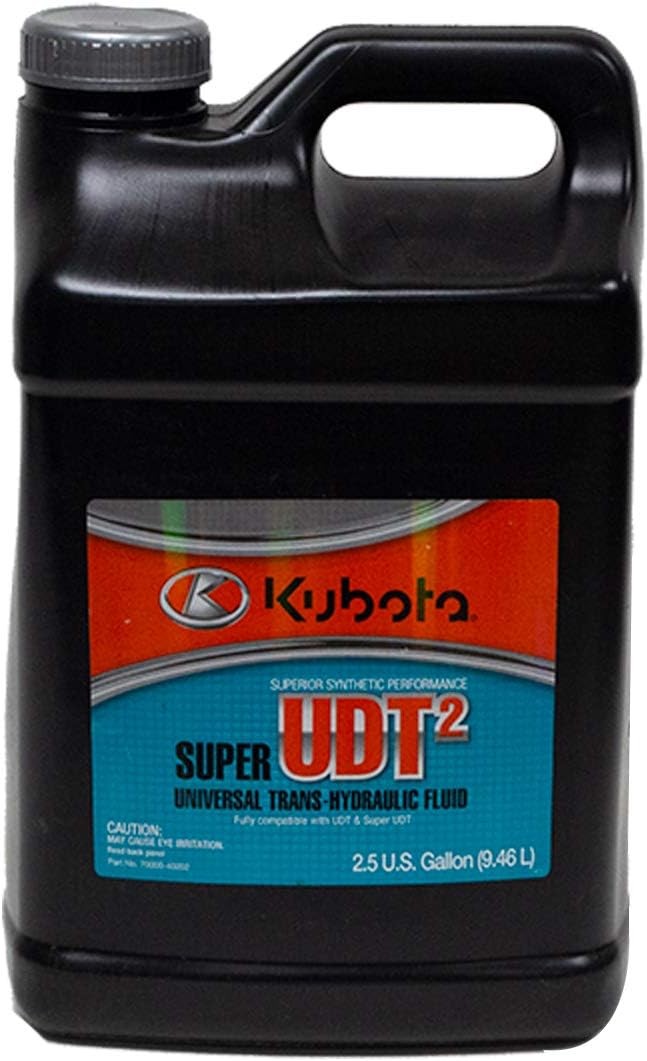 Voraga Kubota Genuine 2.5 Gallon UDT2 Transmission Hydraulic Oil for Heavy...