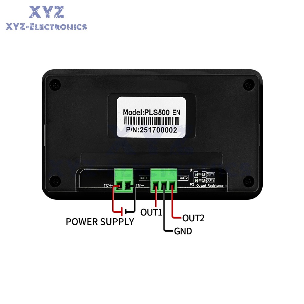 PLS500 Dual-Channel Pulse PWM Signal Generator Adjustable Programmable Dead zone