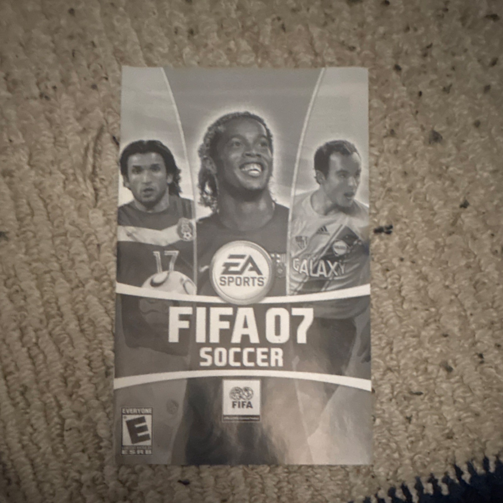 EA Sports FIFA 07 Soccer Original Manual Sony PlayStation 2 PS2, English