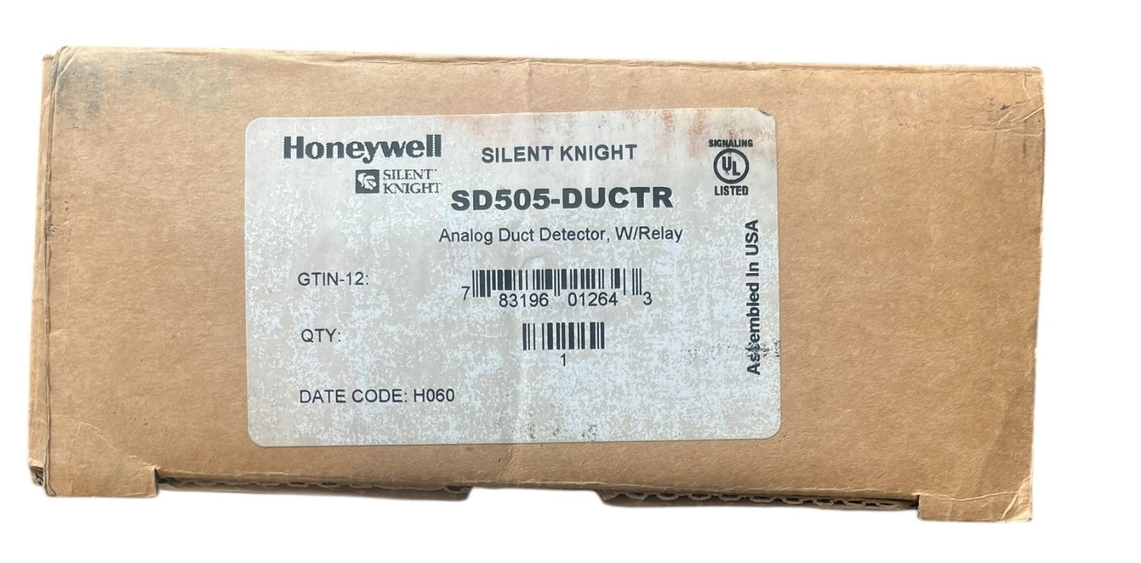 Honeywell Silent Knight SD505-DUCTR Duct Smoke Detector