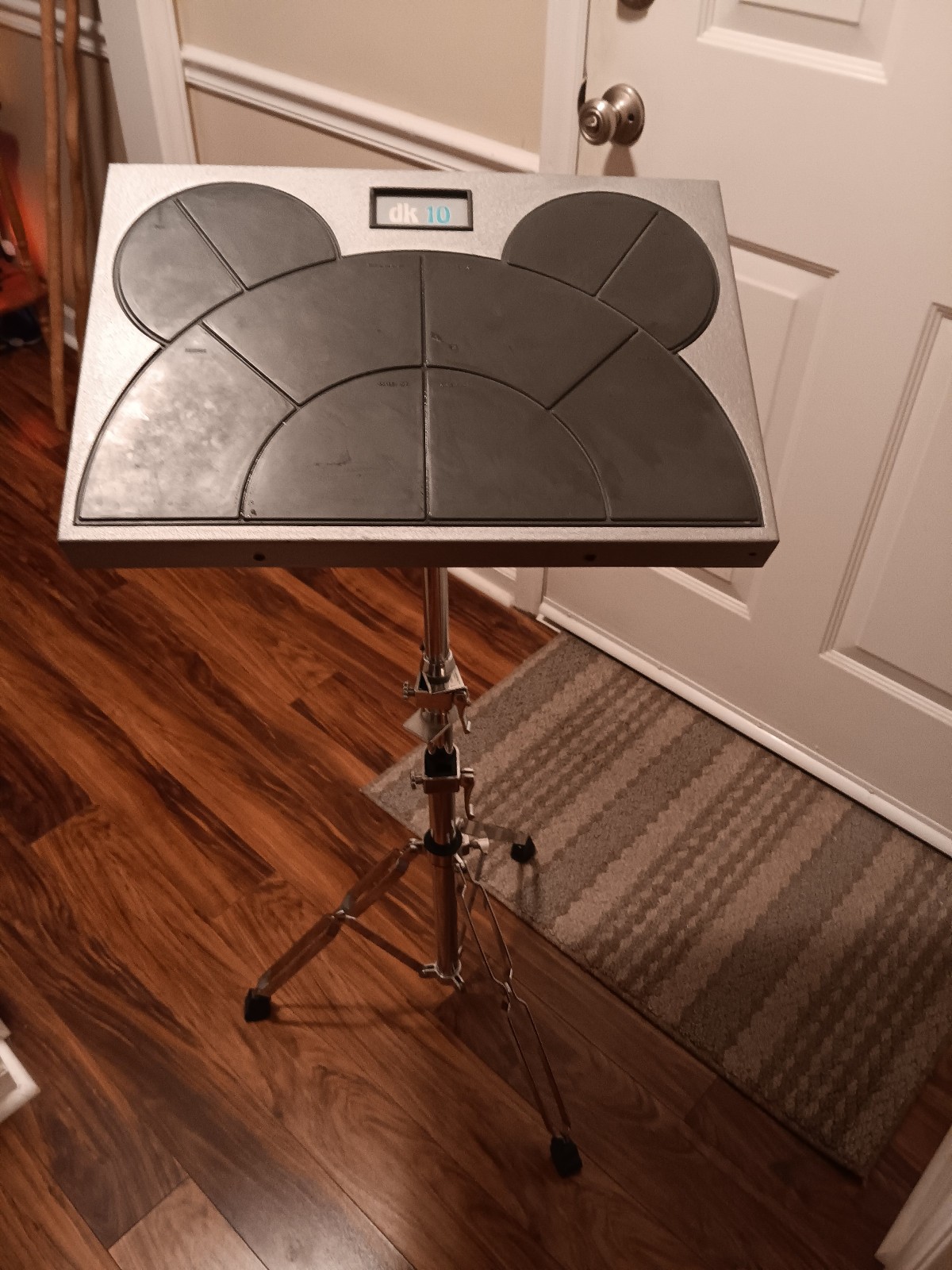 Alternate Mode DrumKAT DK-10 with adjustable percussion stand