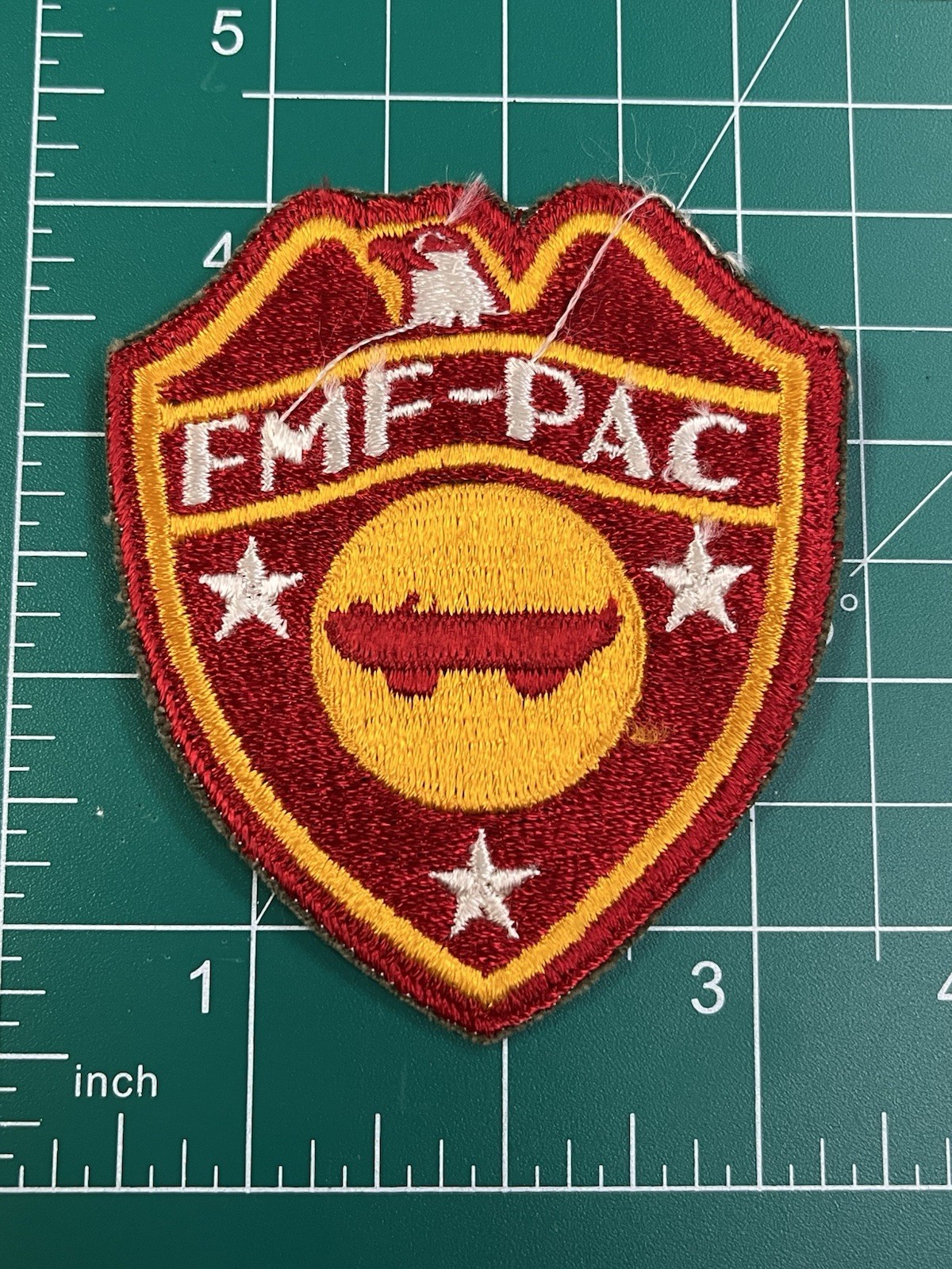 WWII USMC FMF PAC Artillery Patch