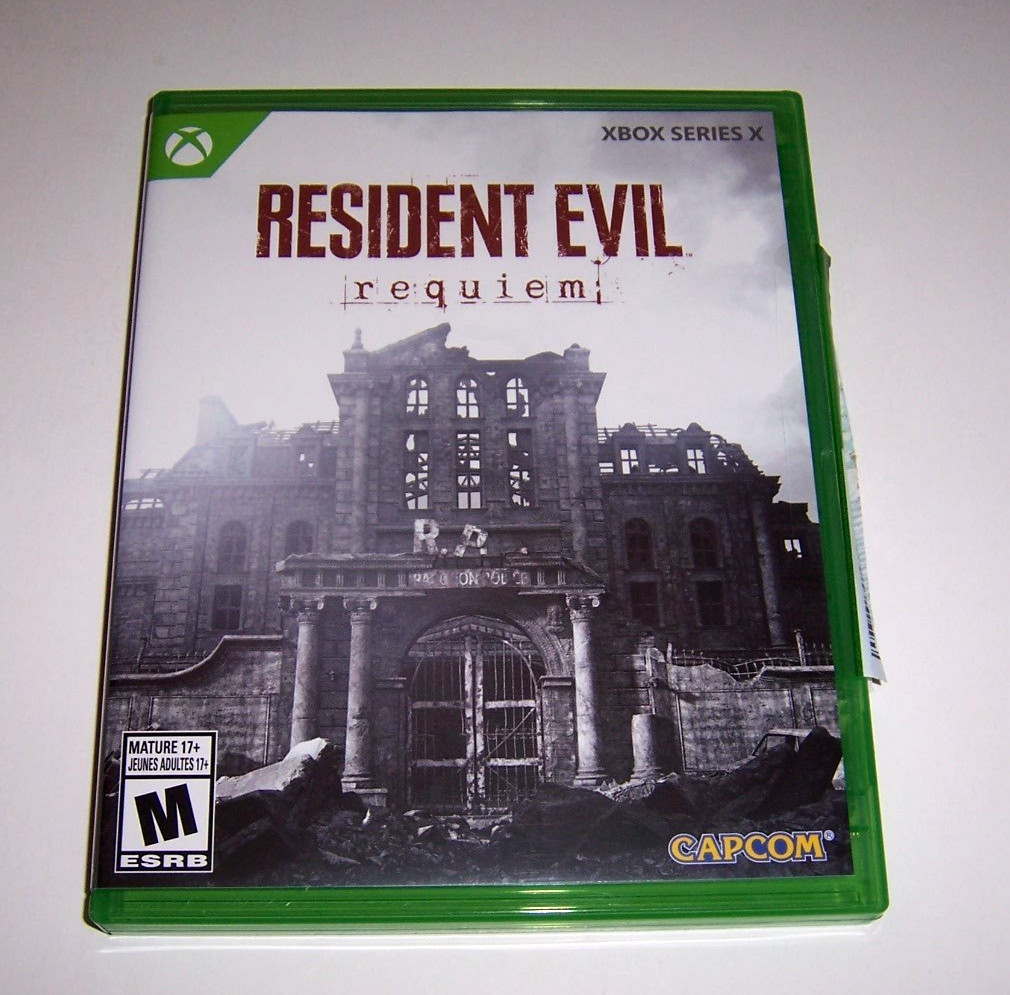 Replacement Authentic Box Case Only Xbox One XB1 for Resident Evil Requiem