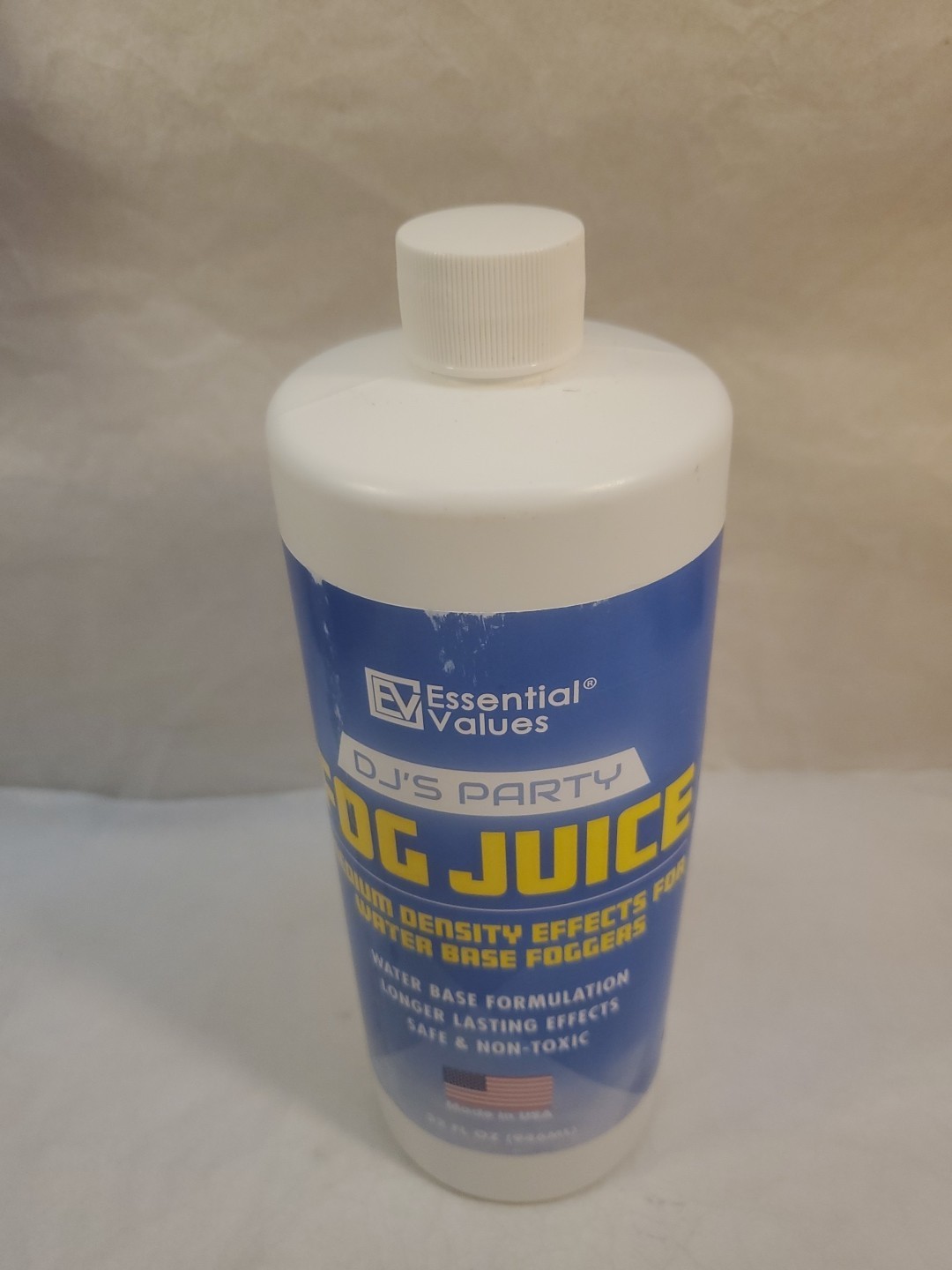 Fog Machine Liquid - Fluid for Smoke Machine Fog - Long-Lasting Essential Values