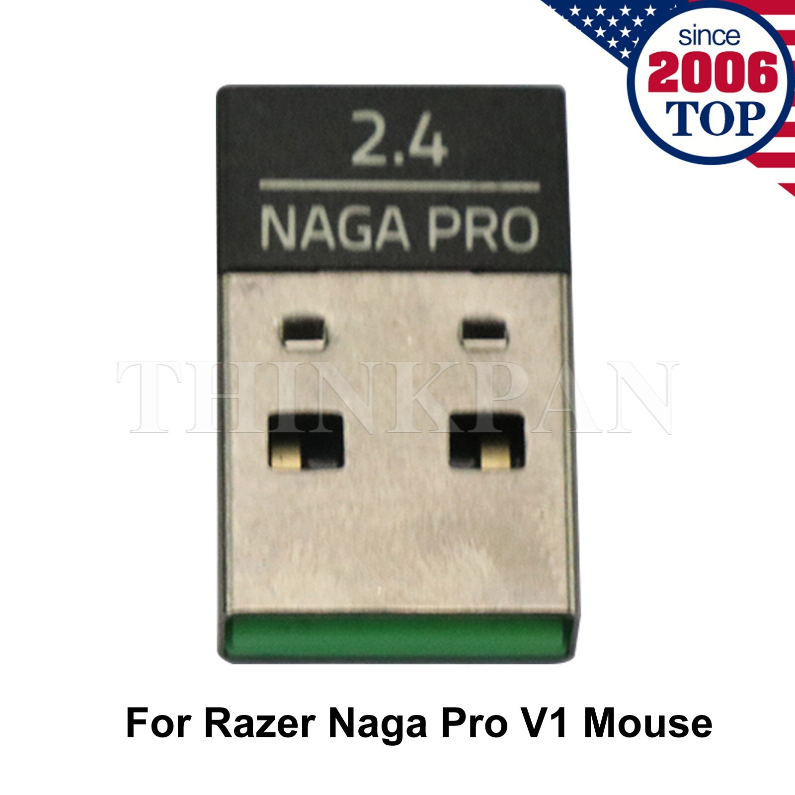 USB Mouse Receiver Dongle Adapter for Razer NAGA Pro V1 Wireless Gaming Mouse