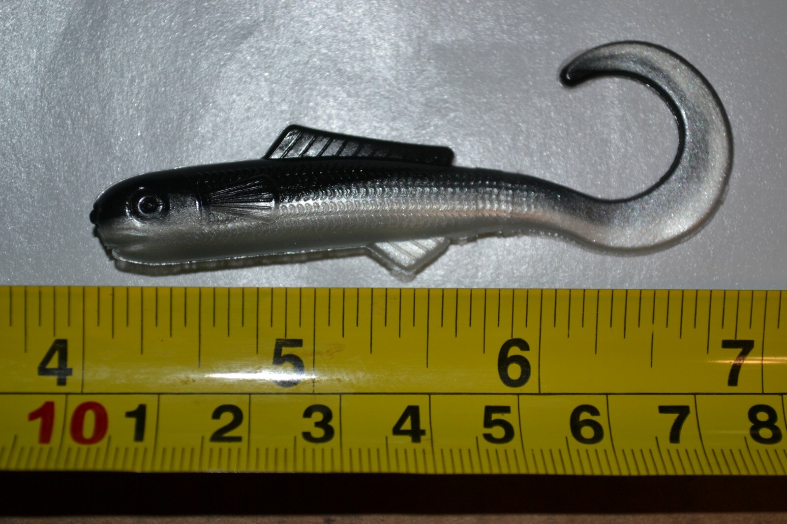 3" CURLY TAIL MINNOW SWIMMING MINNOW 7 COLORS TO PICK 25 PER PACK