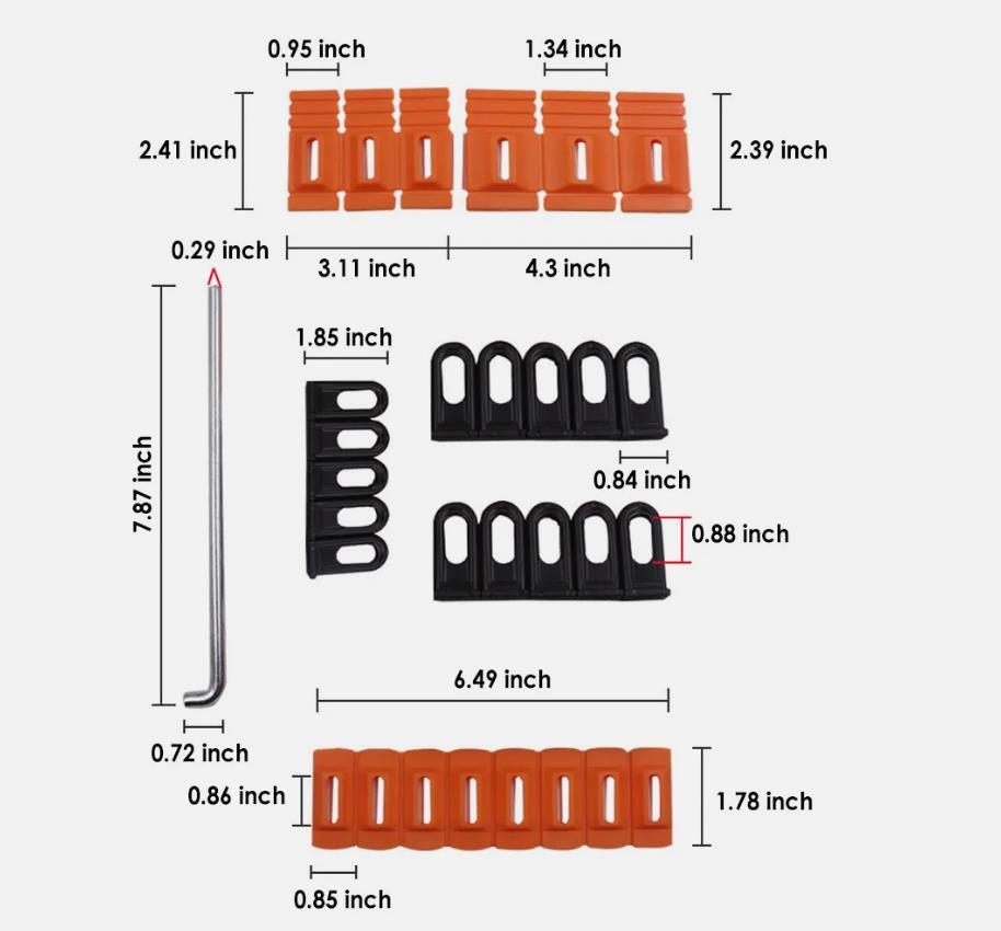 Car Body Hail Glue Puller Tabs Pulling Paintless Dent Repair Removal Tool US