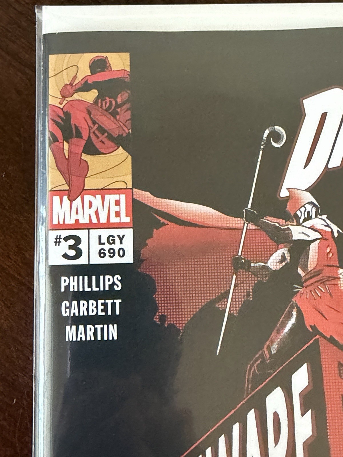 DAREDEVIL #3, LGY#690-CVR A, First Printing